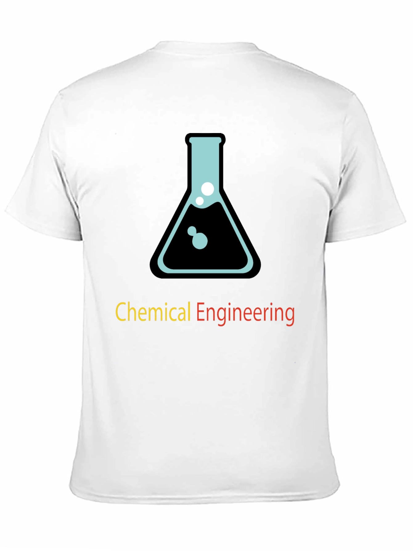 Black Chemical Engineering T-Shirt - Science Lab Design view 11