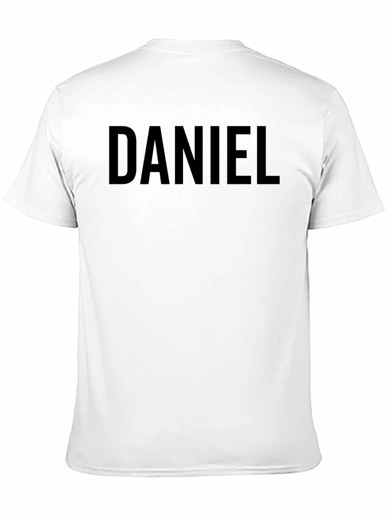 Black Daniel Graphic Tee - Black Cotton Blend view 11