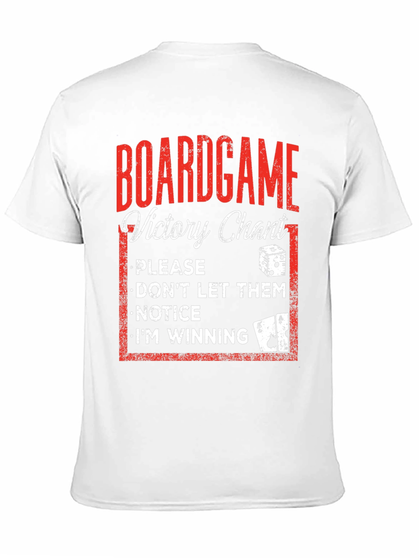 Boardgame Victory Chant T-Shirt - Funny Game Night Apparel - 11