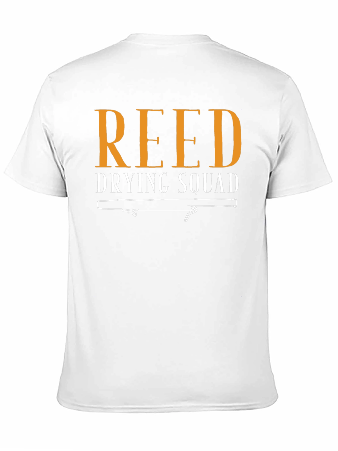 Black Reed Drying Squad T-Shirt - Musician Humor view 11