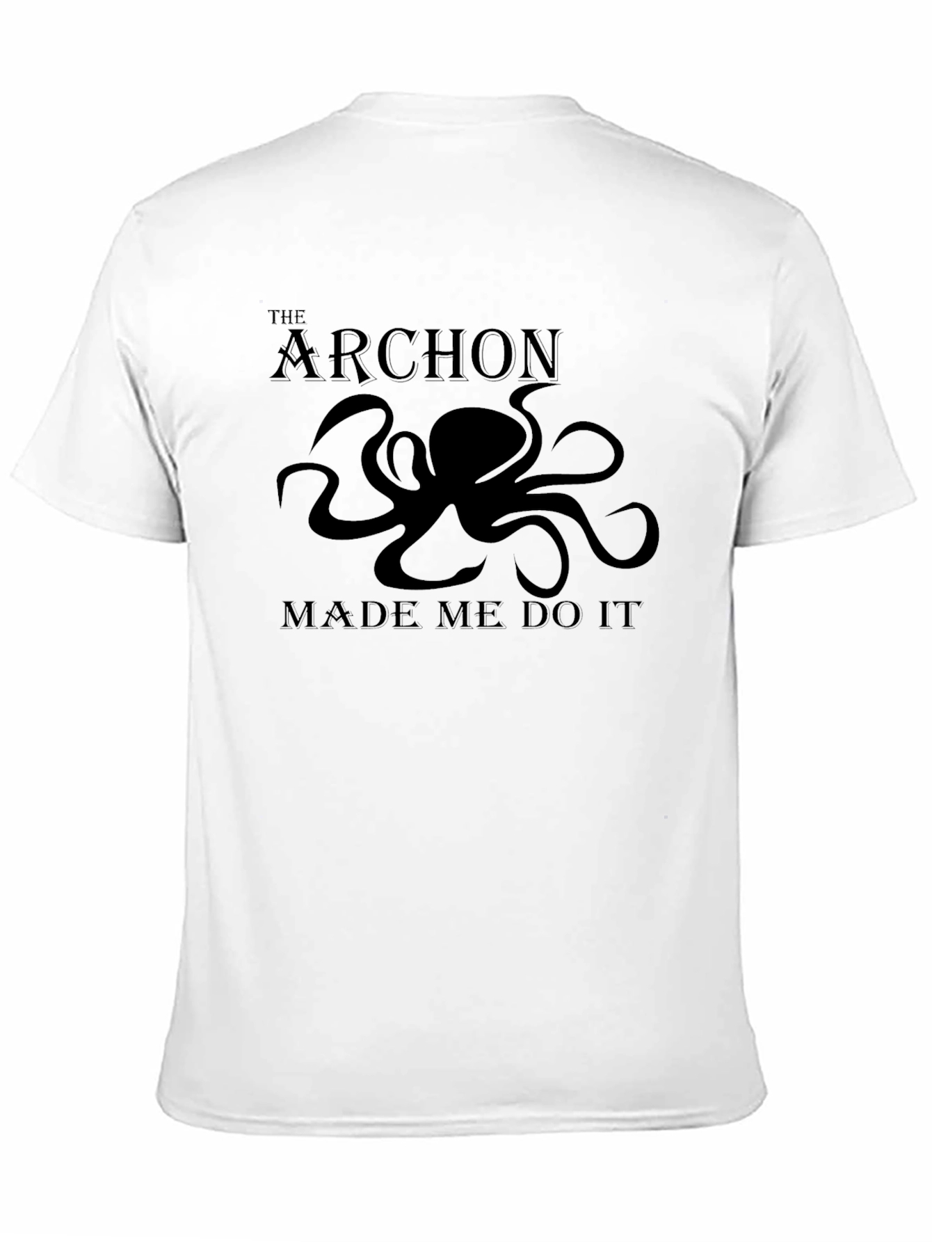 Black The Archon Made Me Do It Graphic Tee view 11