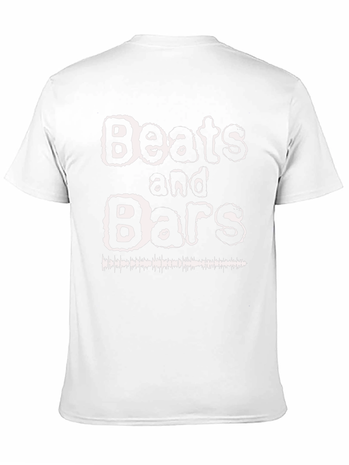 Black Beats and Bars Graphic Print Black T-Shirt view 11