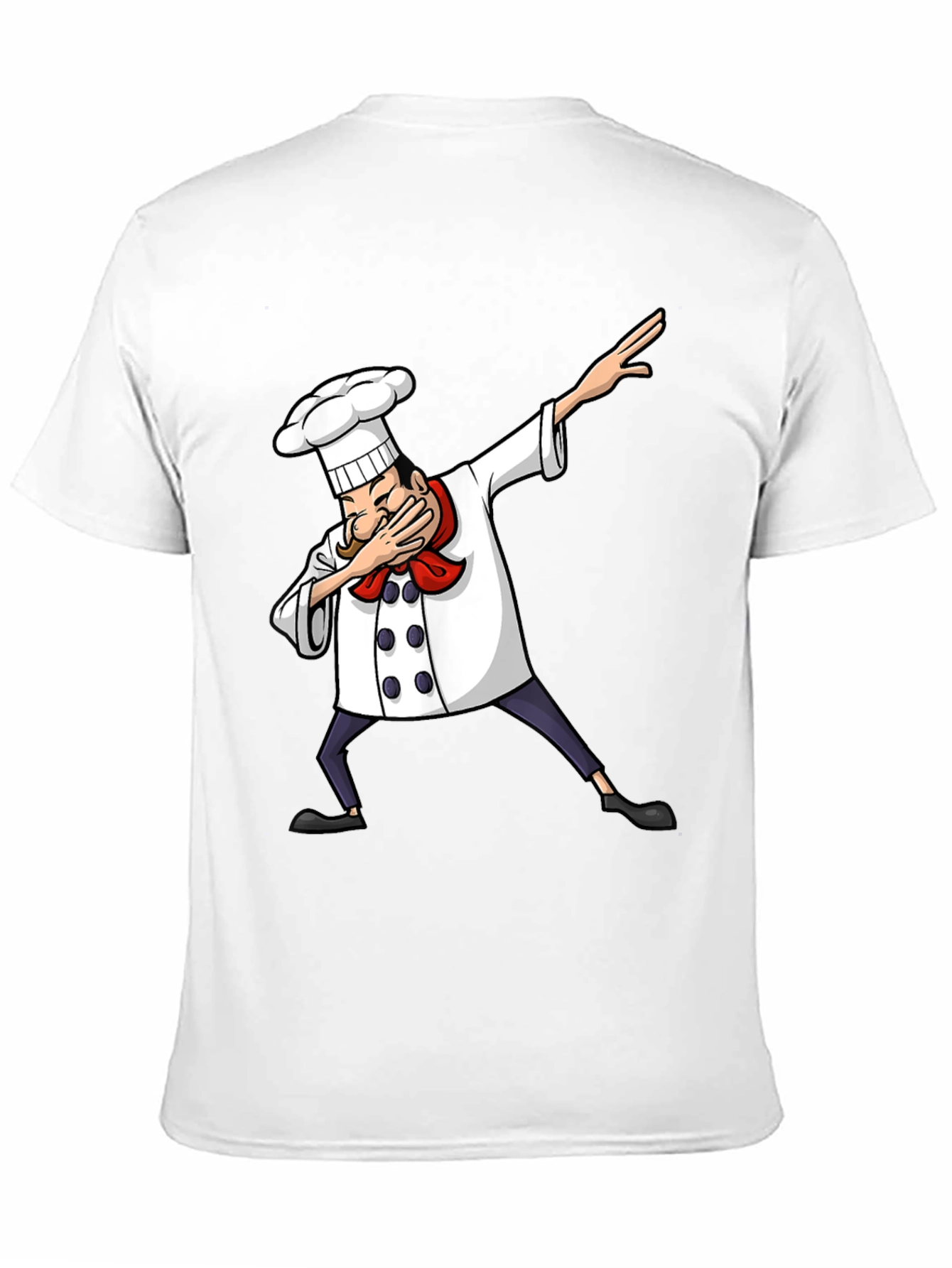 Black Dabbing Chef T-Shirt Funny Cooking Tee view 11