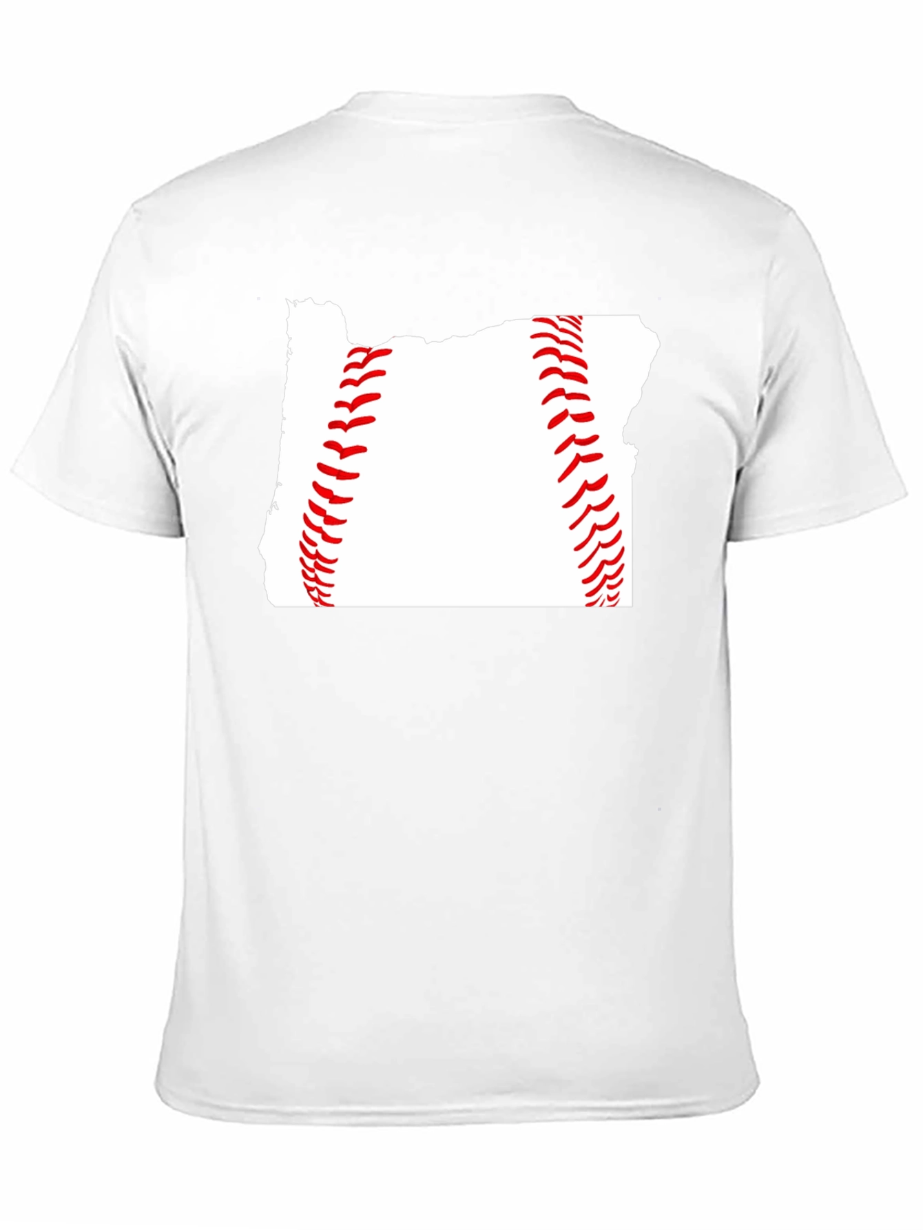 Black Oregon Baseball T-Shirt - State Pride Tee view 11