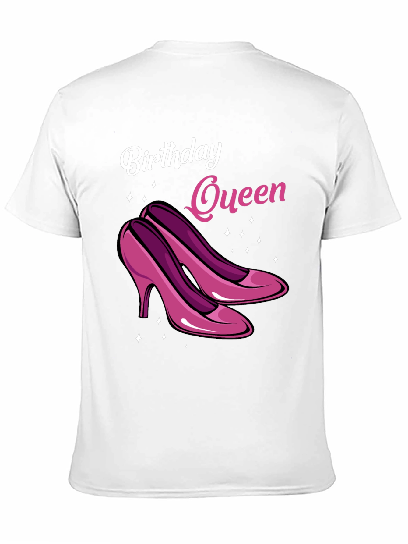 Black Birthday Queen Graphic Tee view 11