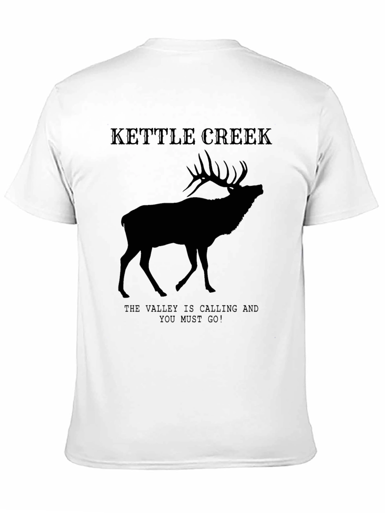 Black Kettle Creek Elk Graphic T-Shirt view 11