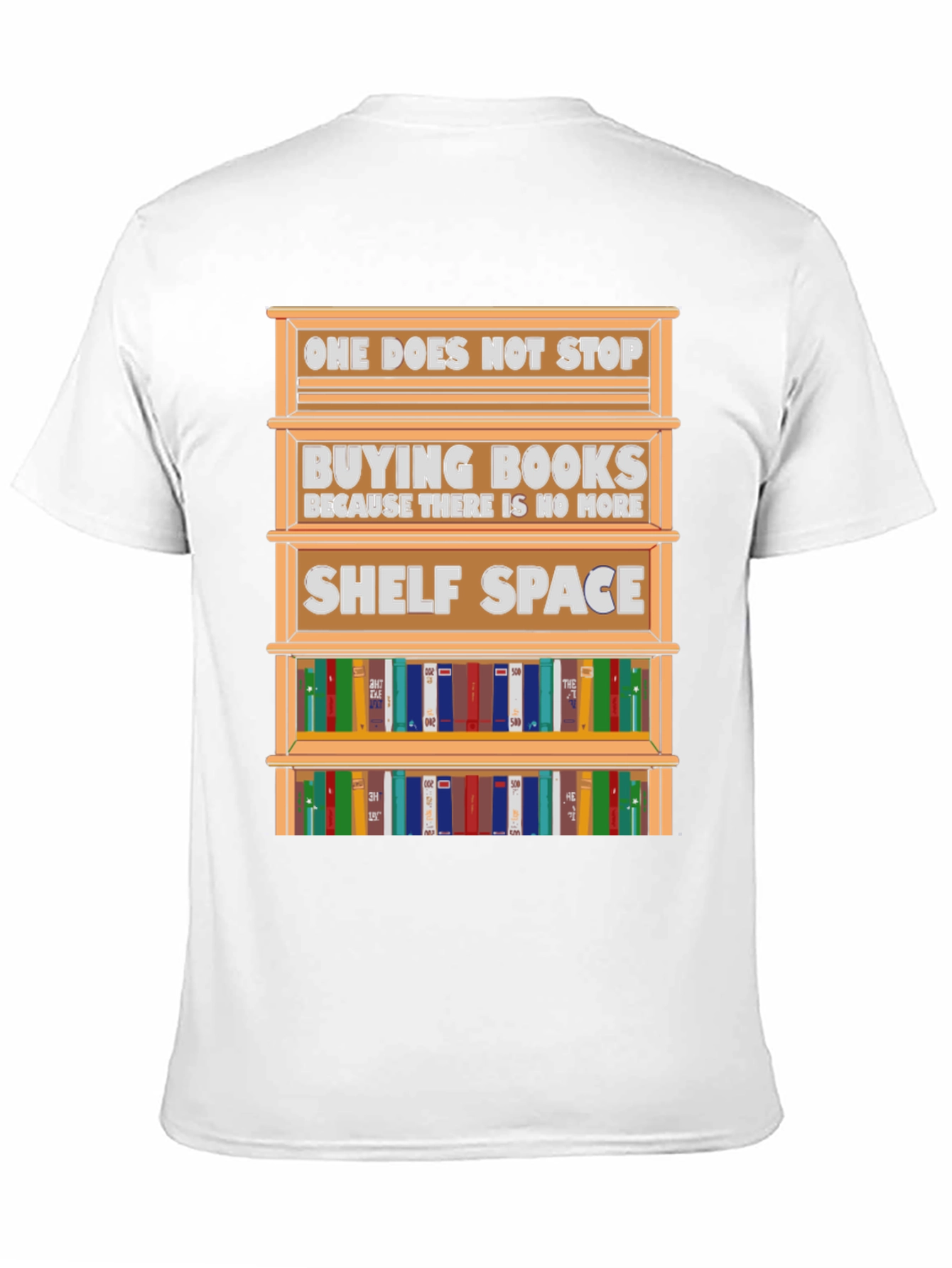 Black Book Lover T-Shirt: One Does Not Stop Buying view 11