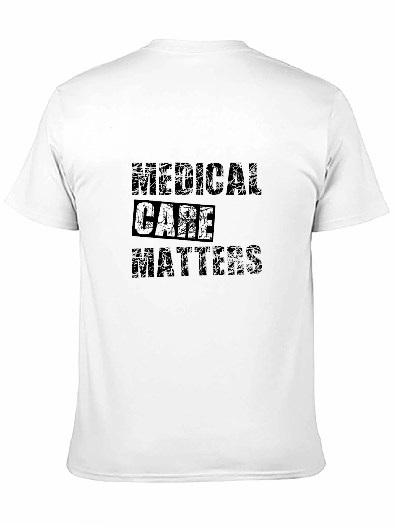 Black Medical Care Matters Graphic Tee view 11