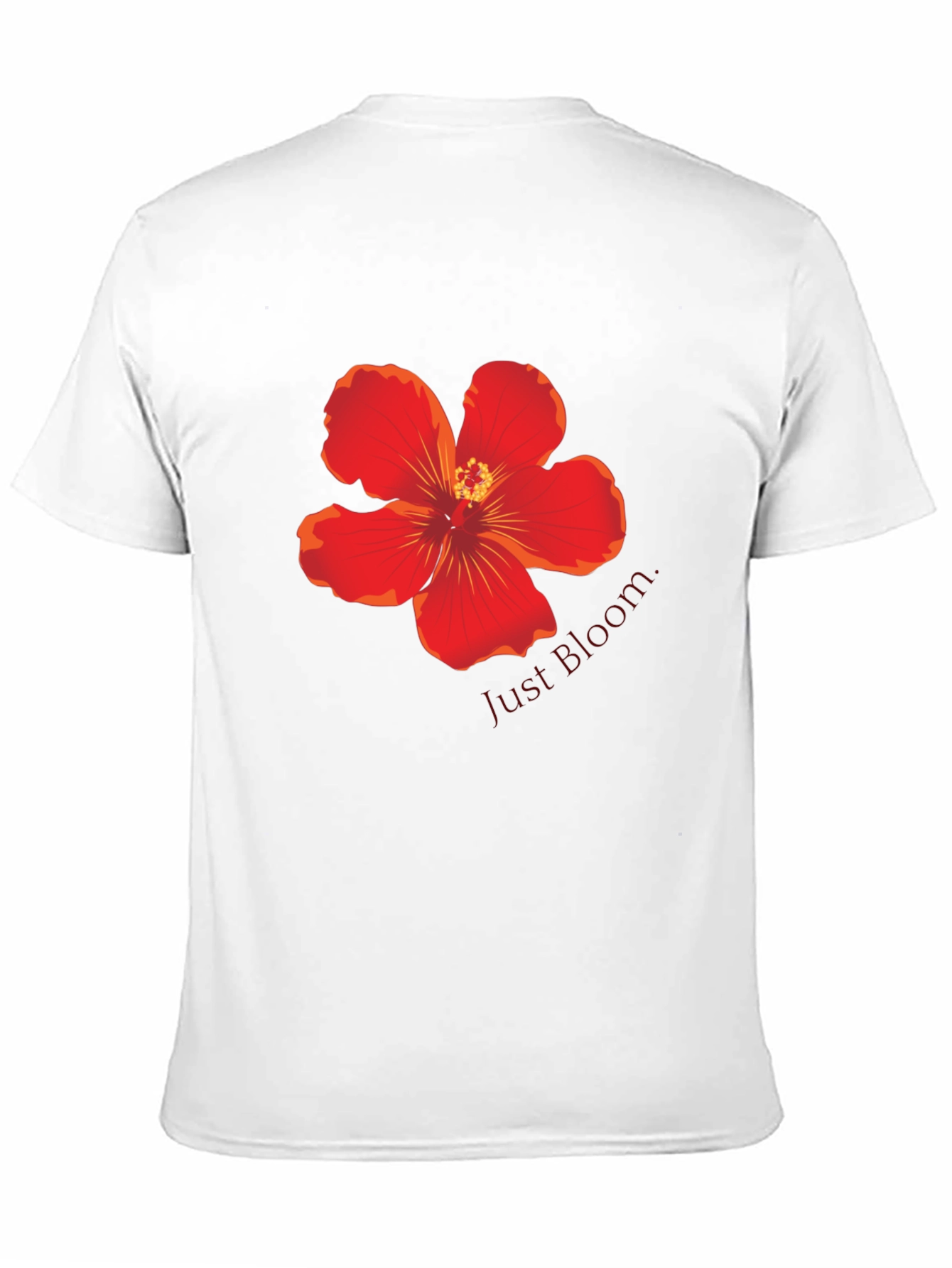 Black Floral Print Black T-Shirt view 11