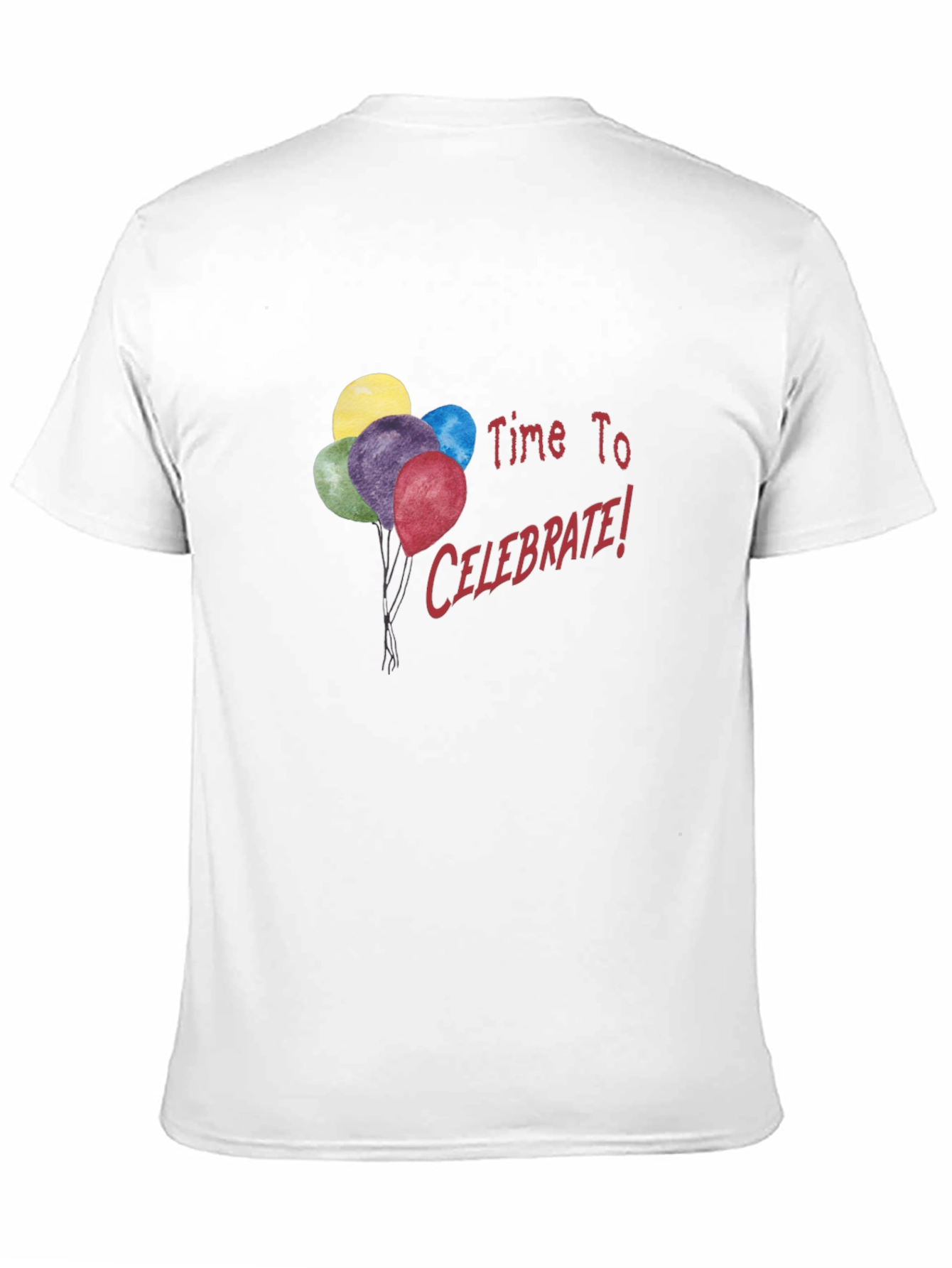 Black Time to Celebrate T-Shirt view 11