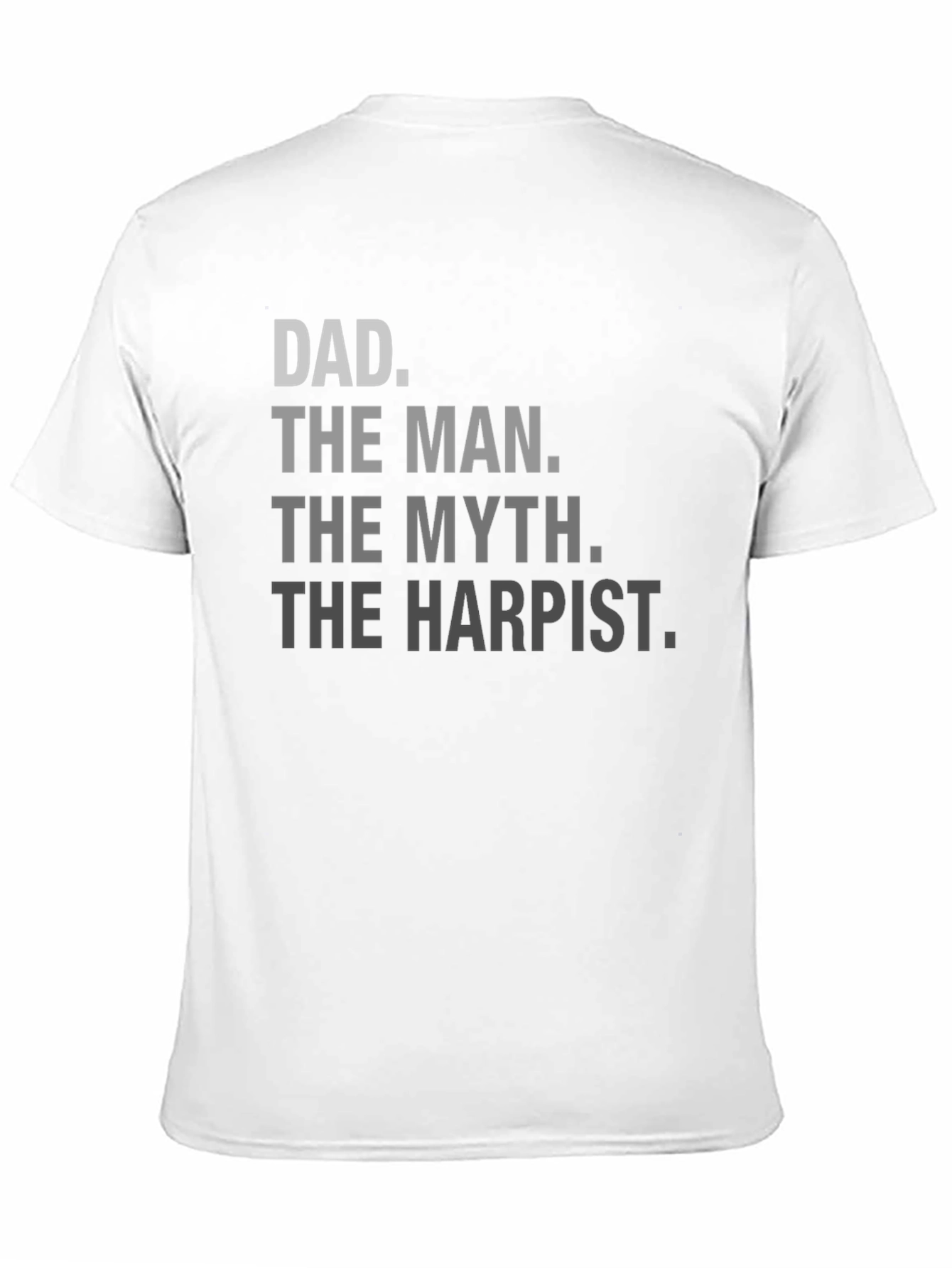 Black Dad. The Man. The Myth. T-Shirt view 11