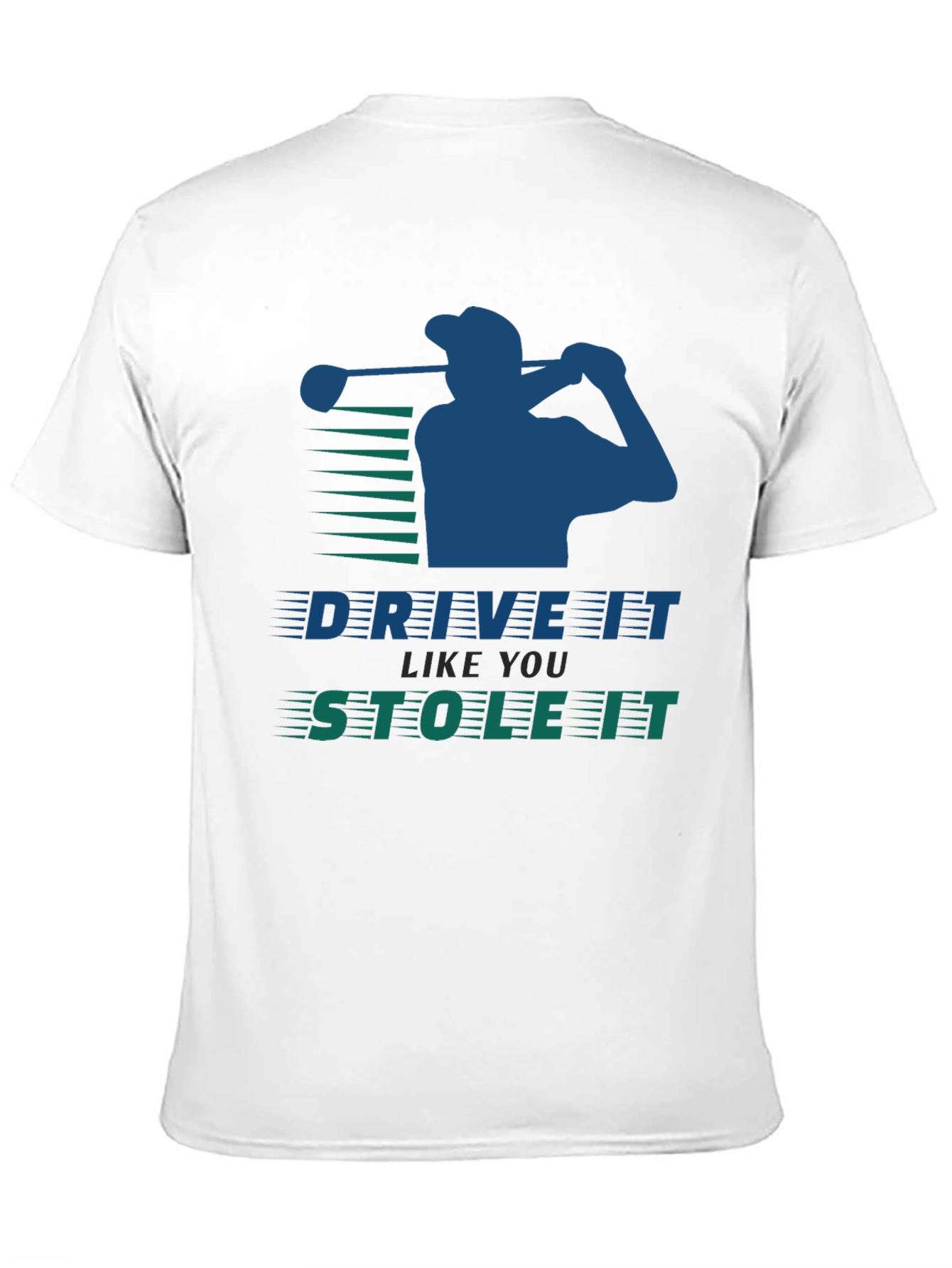 Black Drive It Like You Stole It Golf Tee view 11