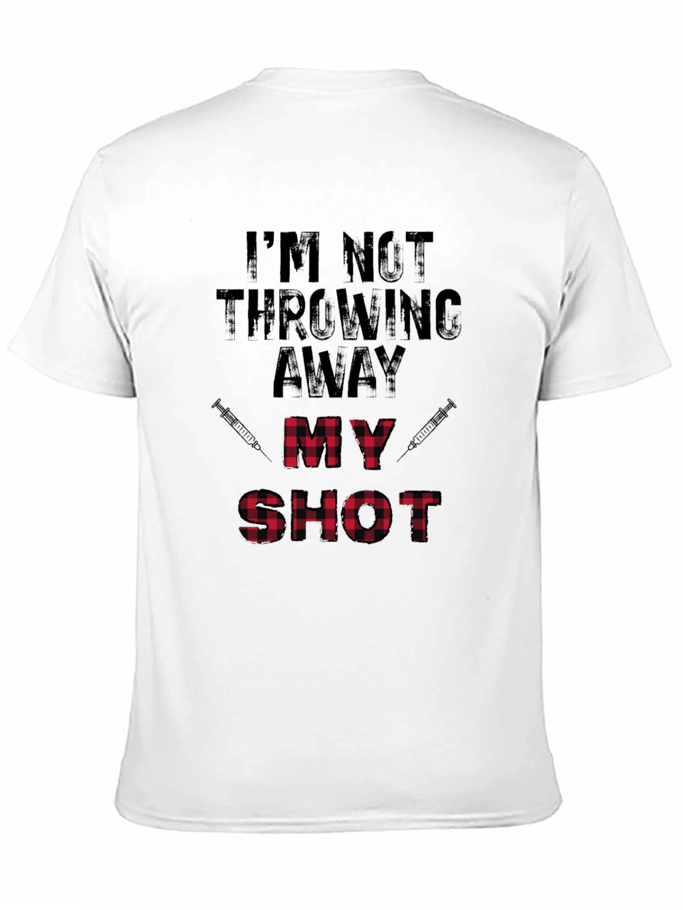 Black I'm Not Throwing Away My Shot T-Shirt view 11