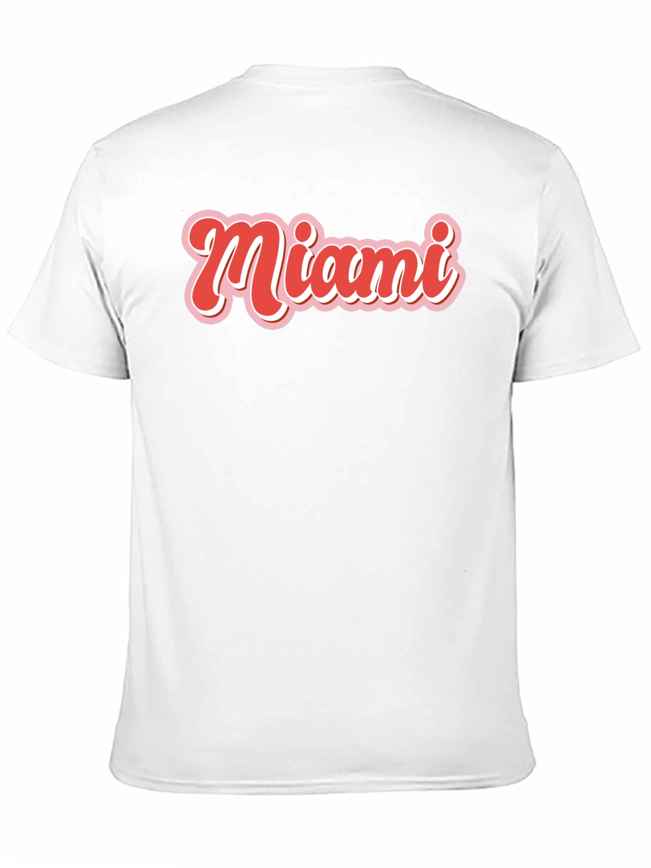 Black Miami Retro Graphic T-Shirt view 11