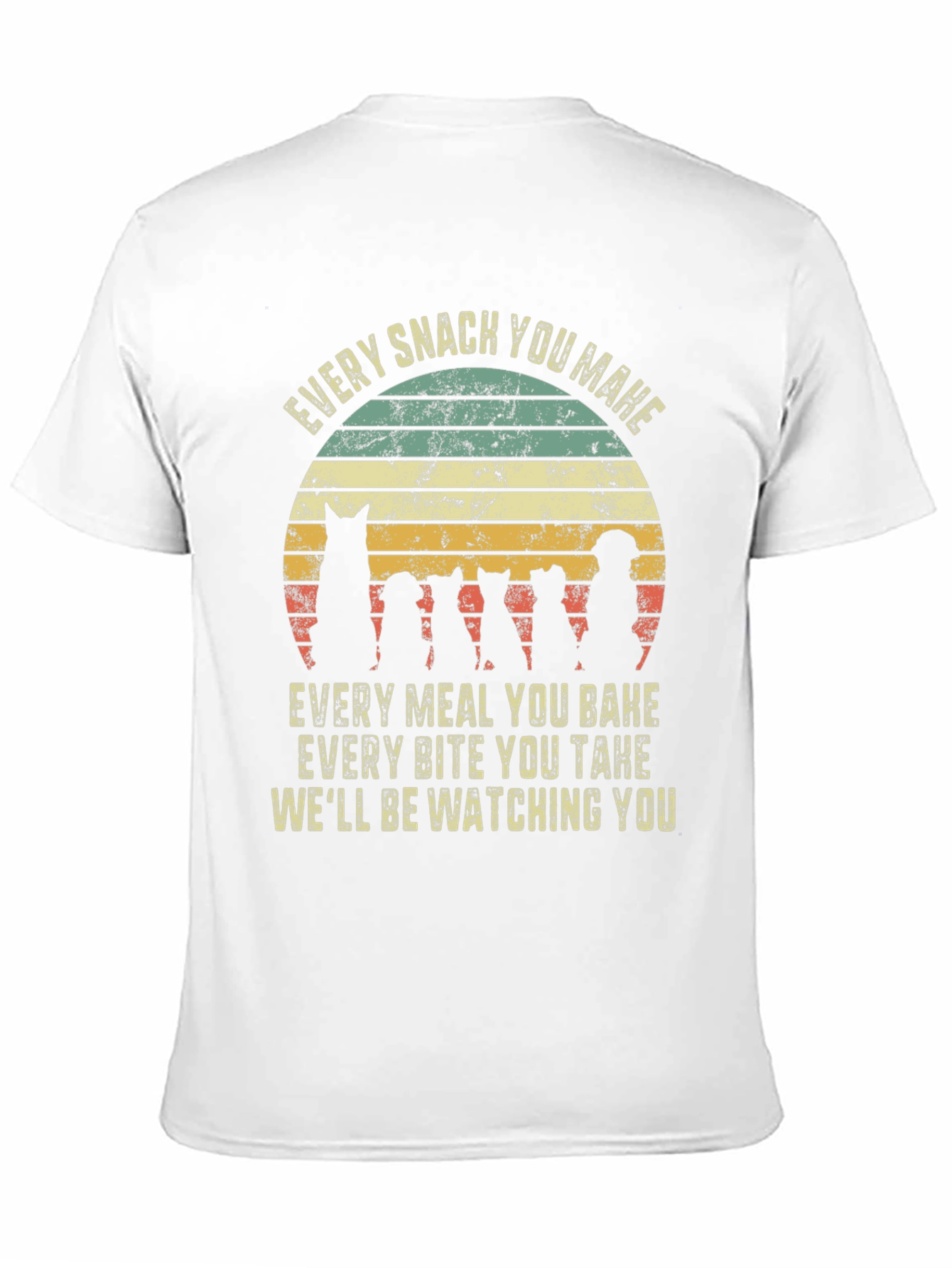 Black Every Snack You Make Graphic Tee view 11