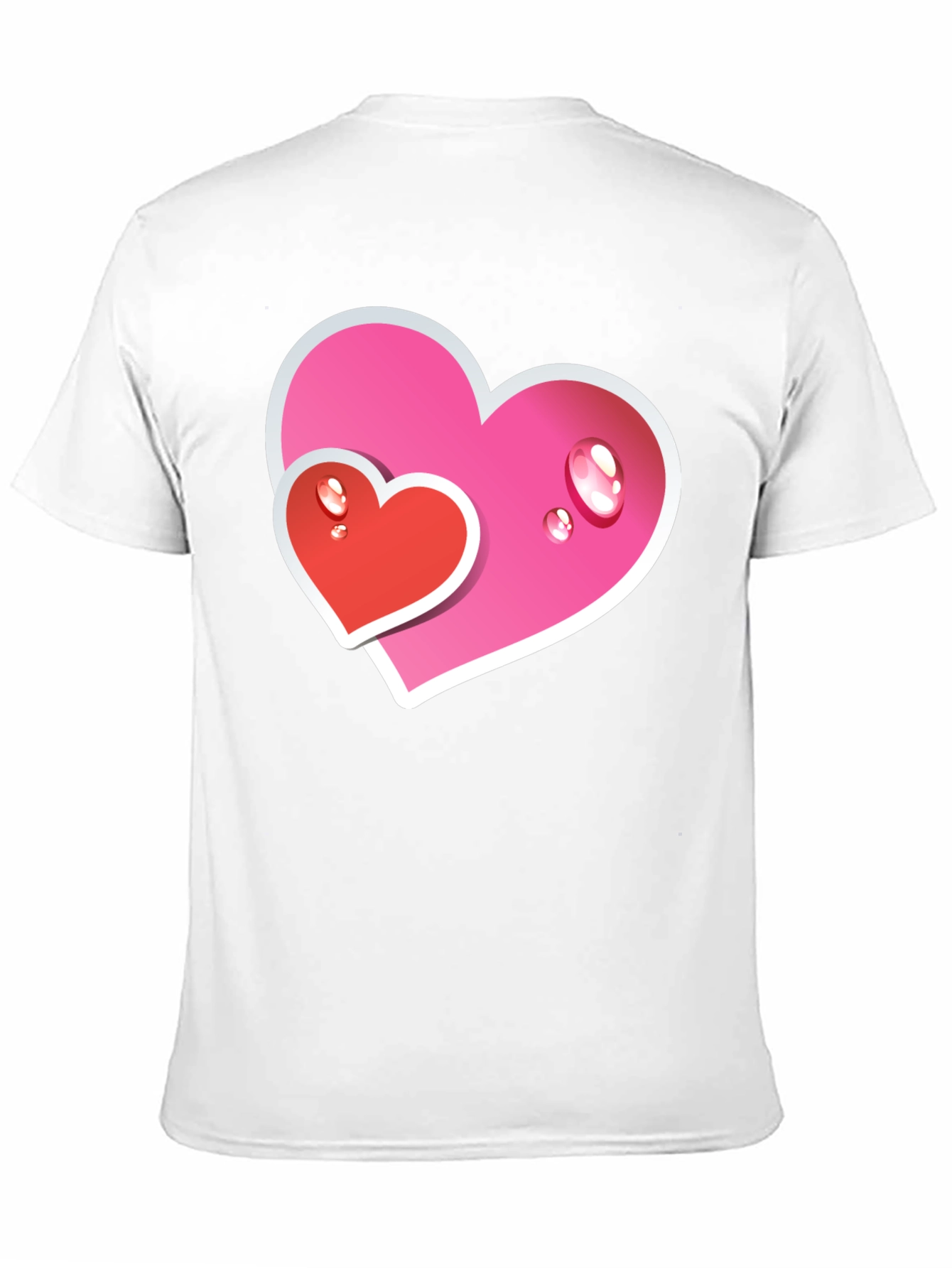 Black Heart Graphic Tee - Black Casual T-Shirt view 11