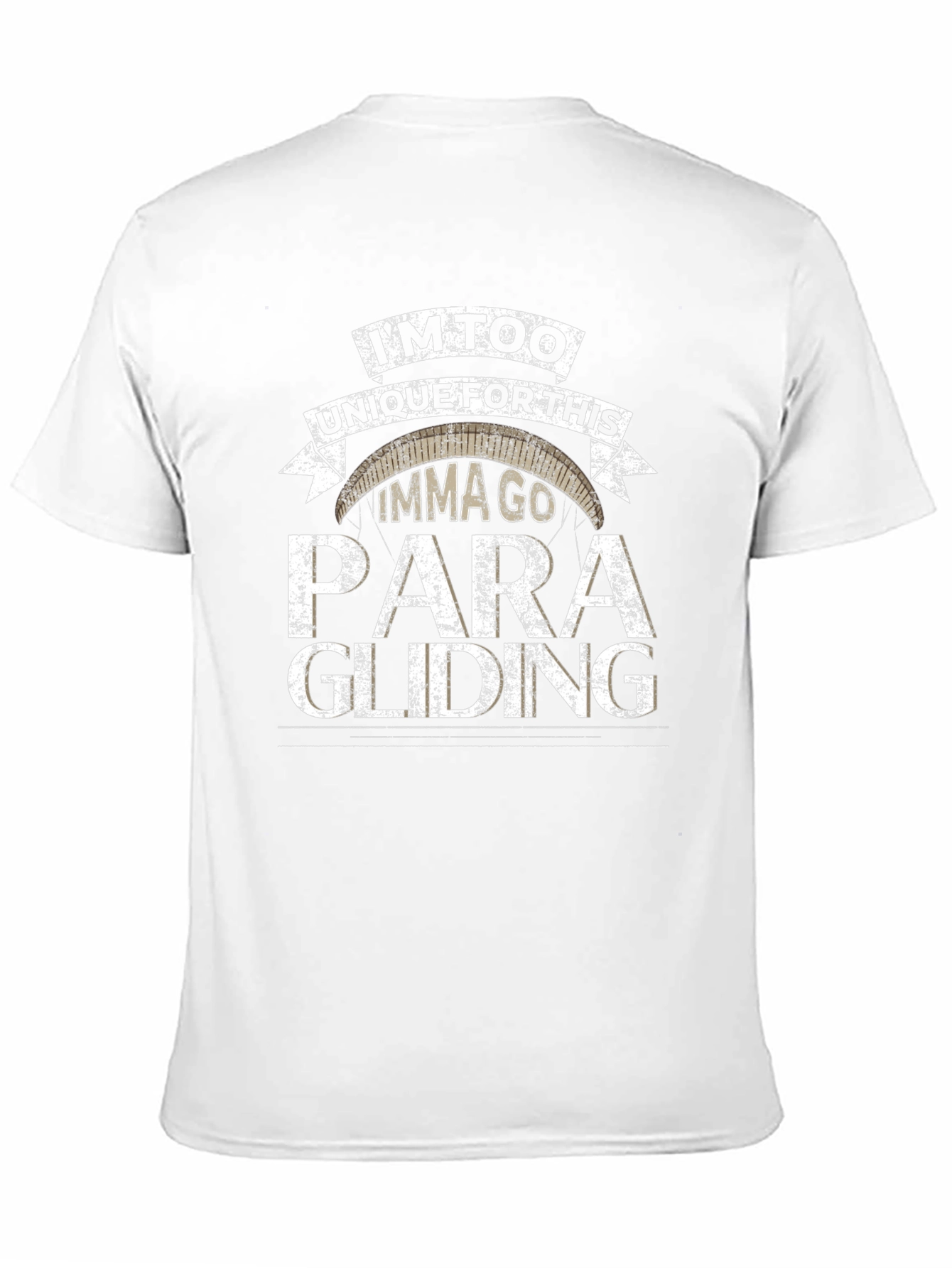 Paragliding Graphic Tee - I'm Too Unique - 11