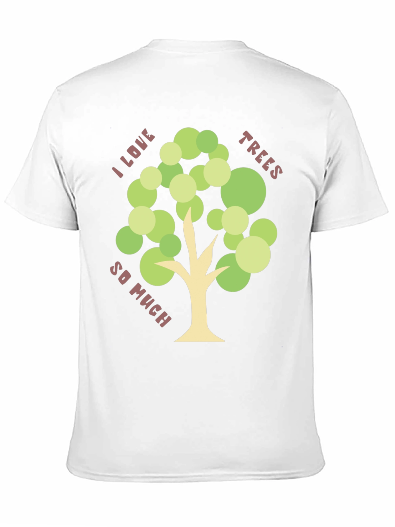 Black I Love Trees T-Shirt - Nature Lover Tee view 11
