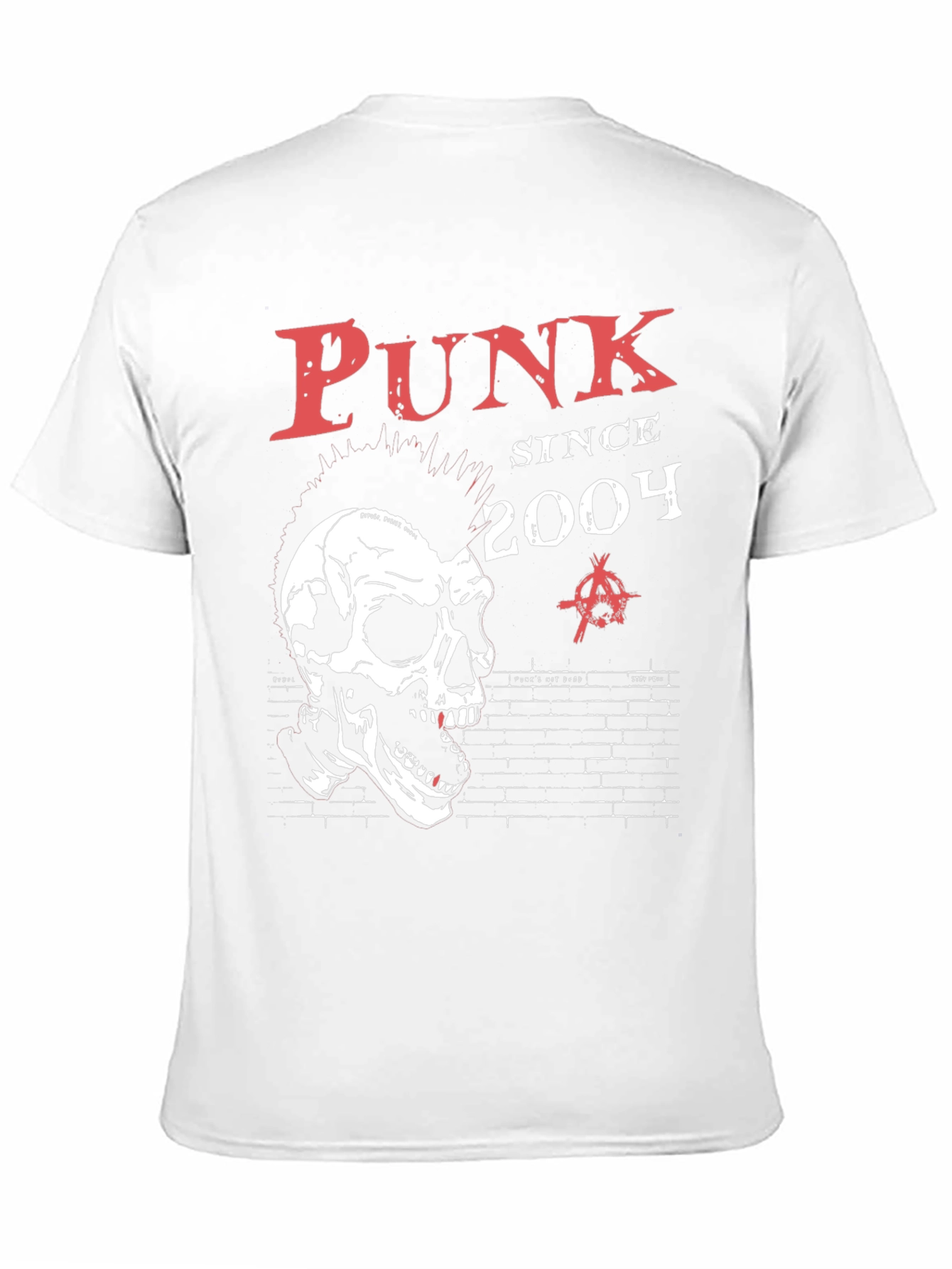 Punk Since 2004 Skull Graphic T-Shirt - 11