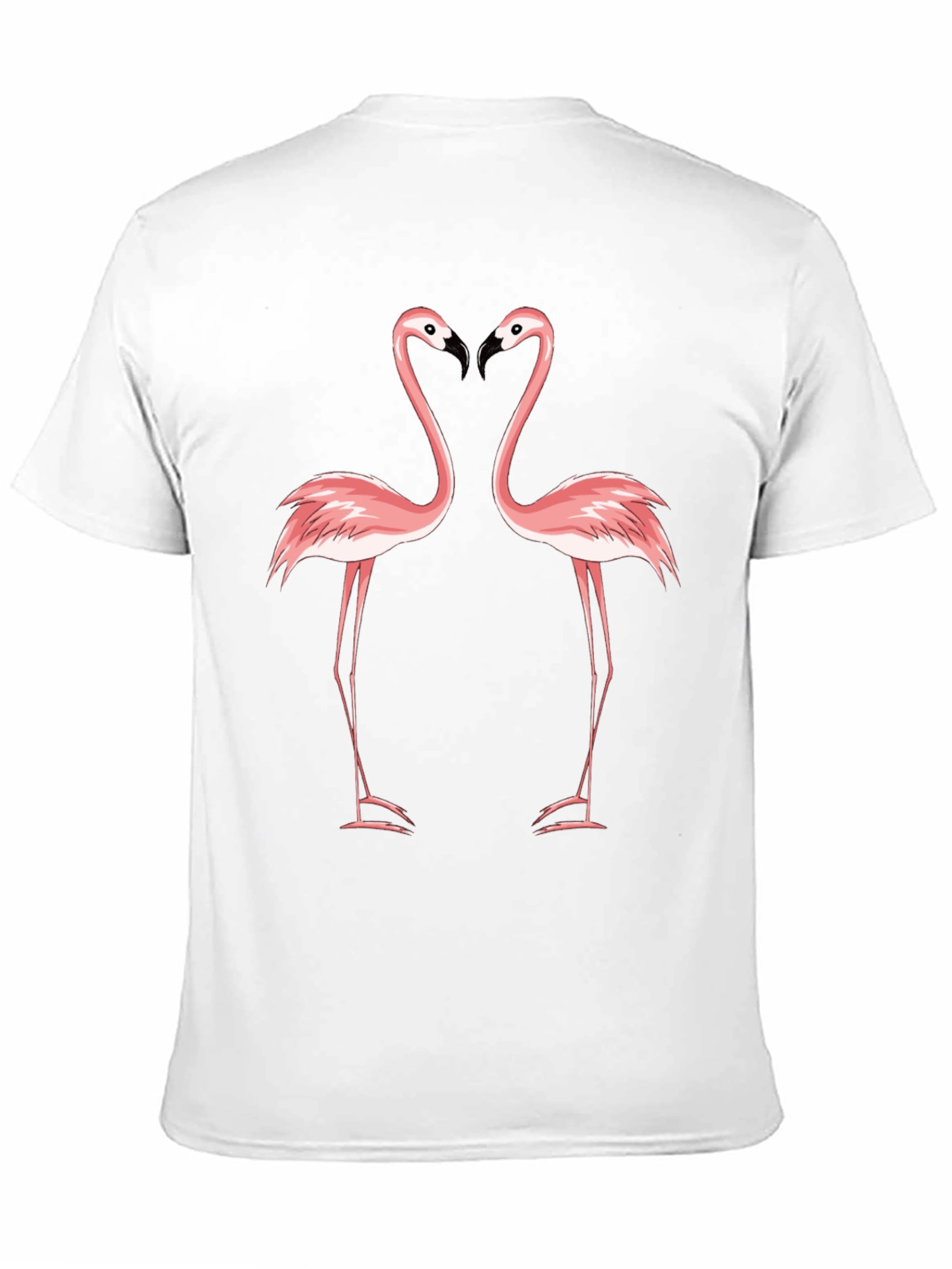 Black Flamingo Love Graphic Tee - Black T-Shirt view 11