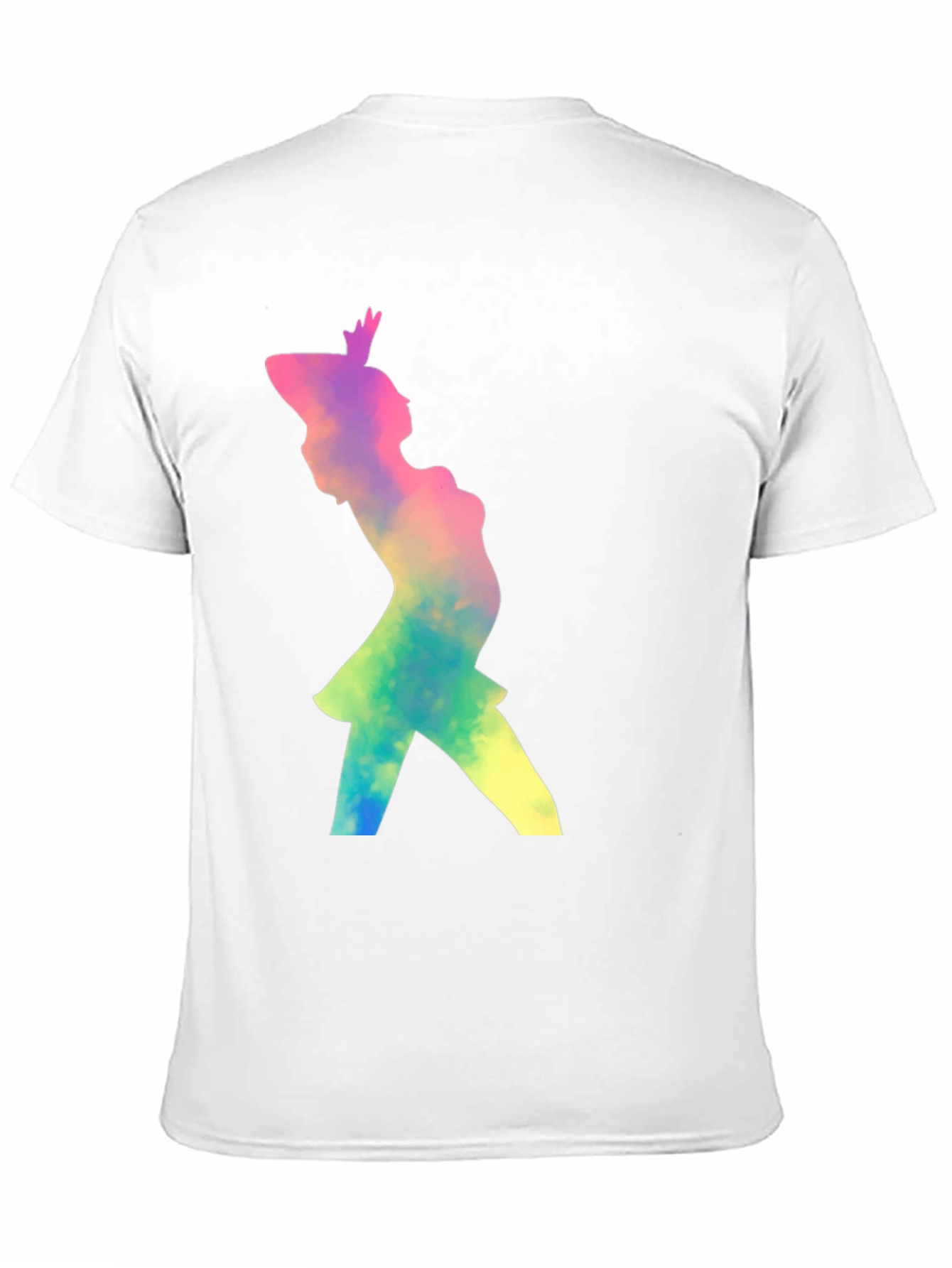 Black Silhouette Graphic Tee - Unisex Black T-Shirt view 11