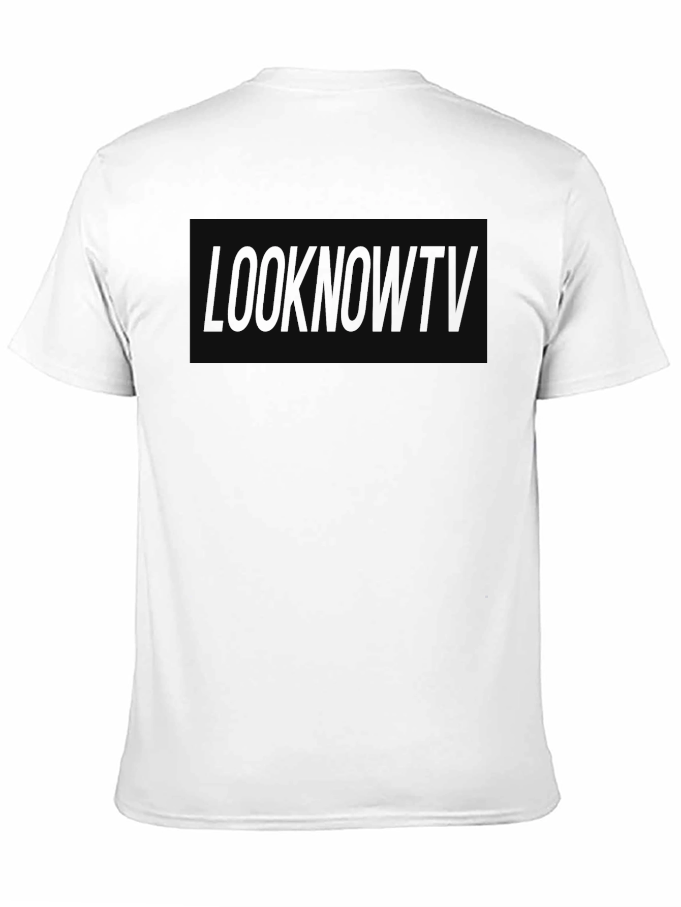 Black Men's LOOKNOWT Black Graphic Tee - Stylish & Comfortable view 11