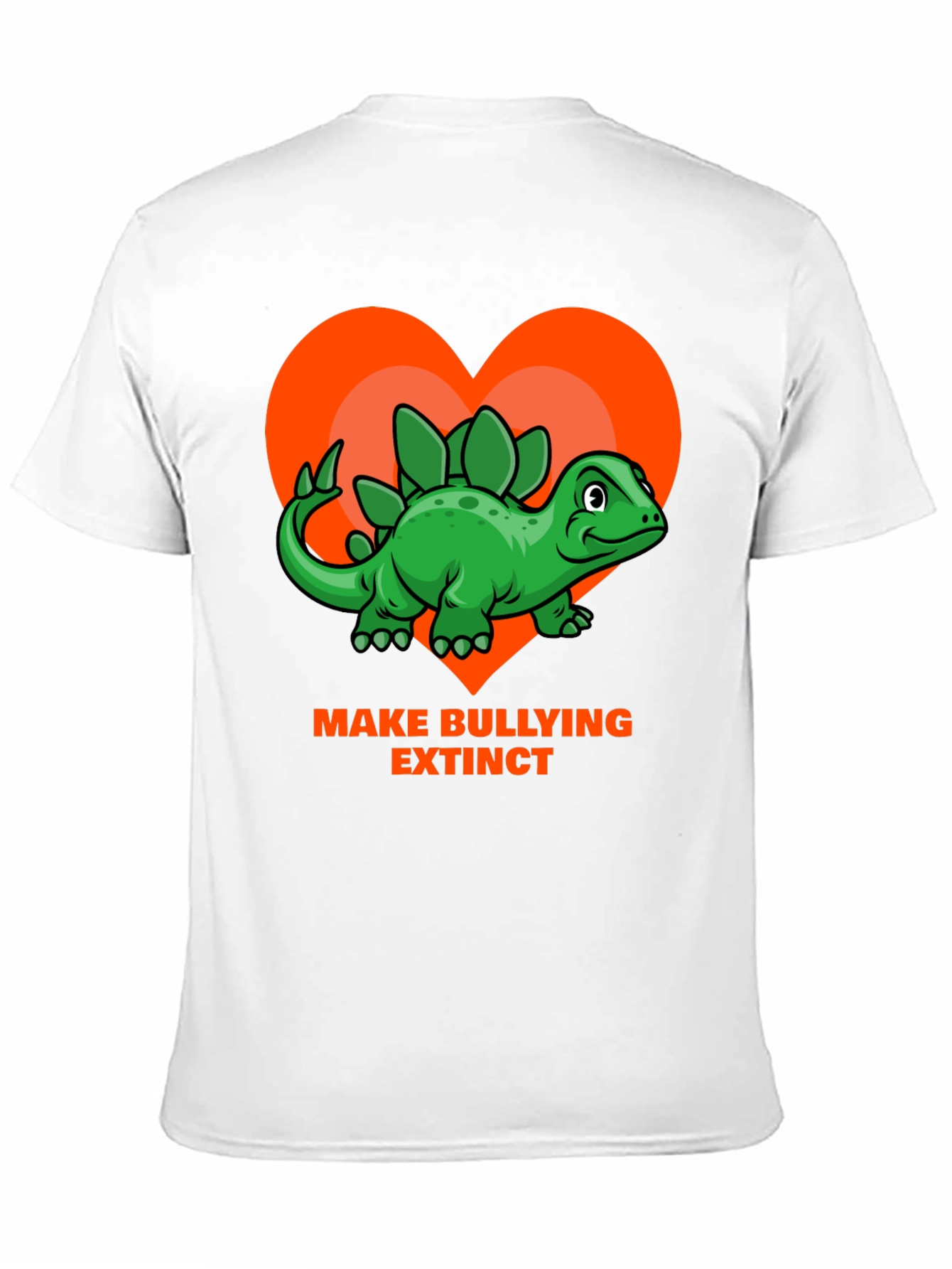 Black Make Bullying Extinct T-Shirt view 11