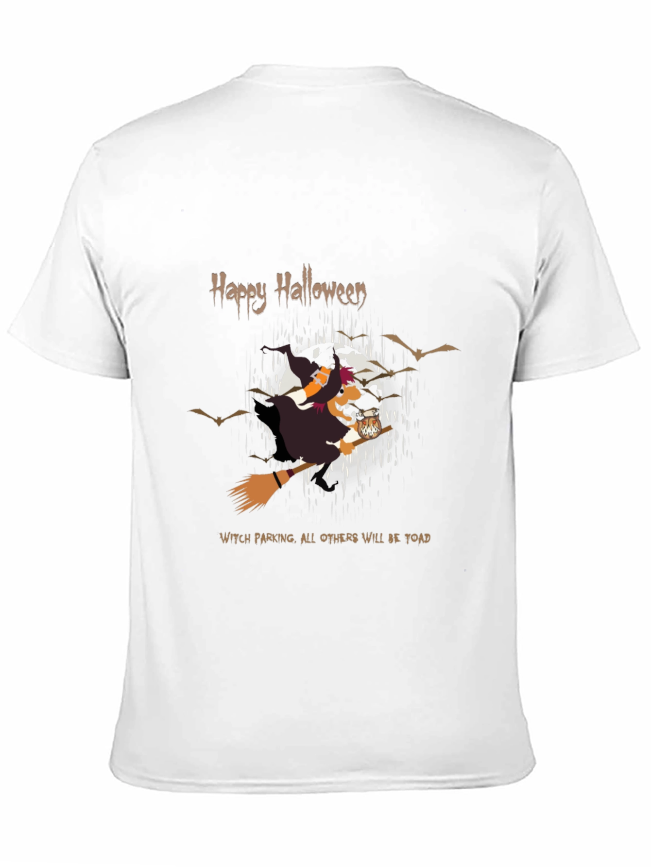 Happy Halloween Witch Parking T-Shirt - 11