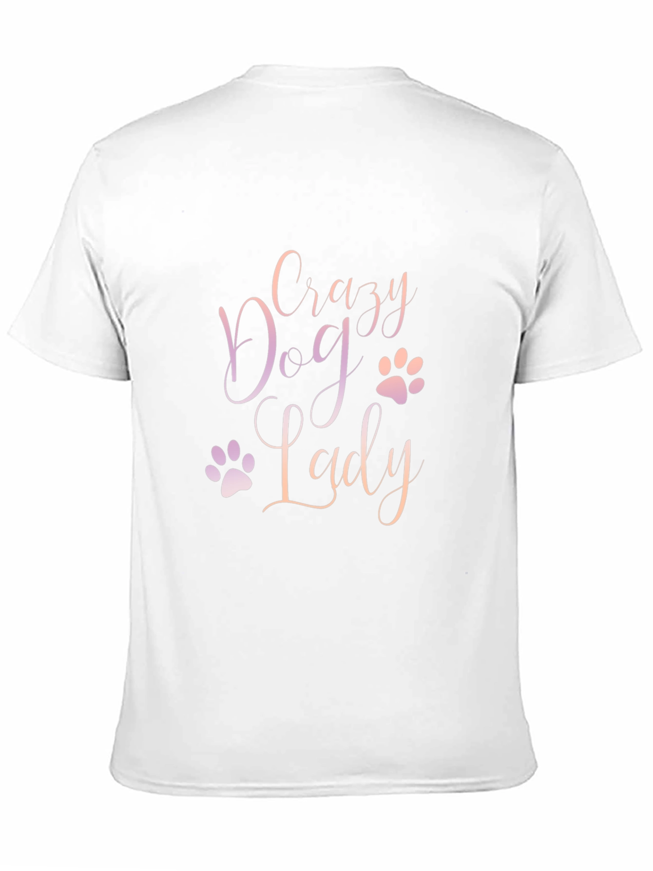 Black Crazy Dog Lady Black Tee view 11