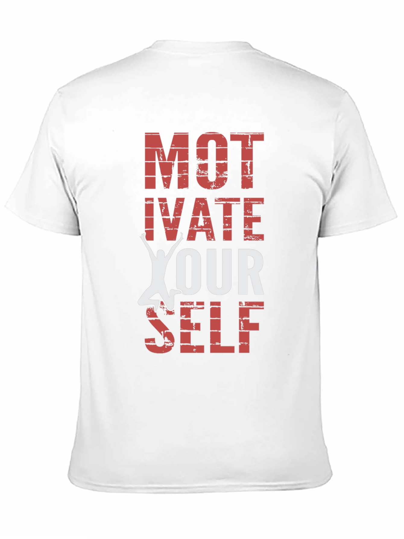 Black Motivate Yourself Graphic Tee view 11
