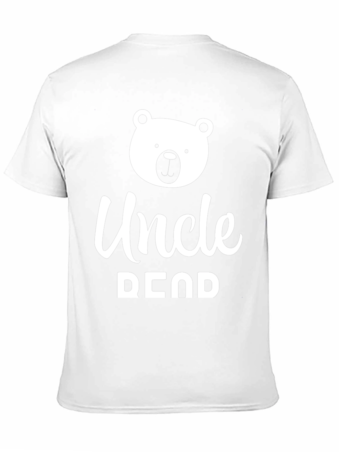 Black Uncle Bear Graphic T-Shirt - Soft Cotton Blend view 11