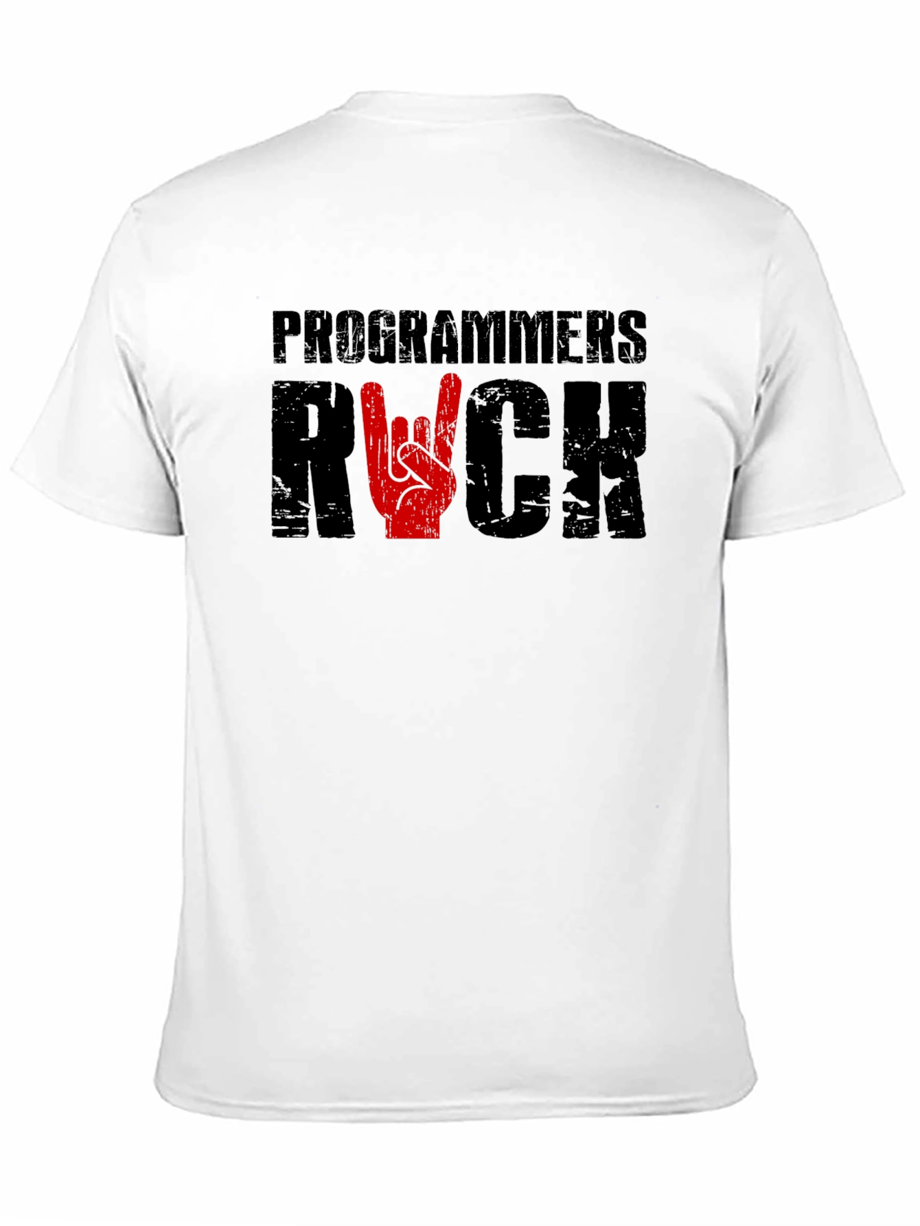 Black Programmers Rock T-Shirt view 11