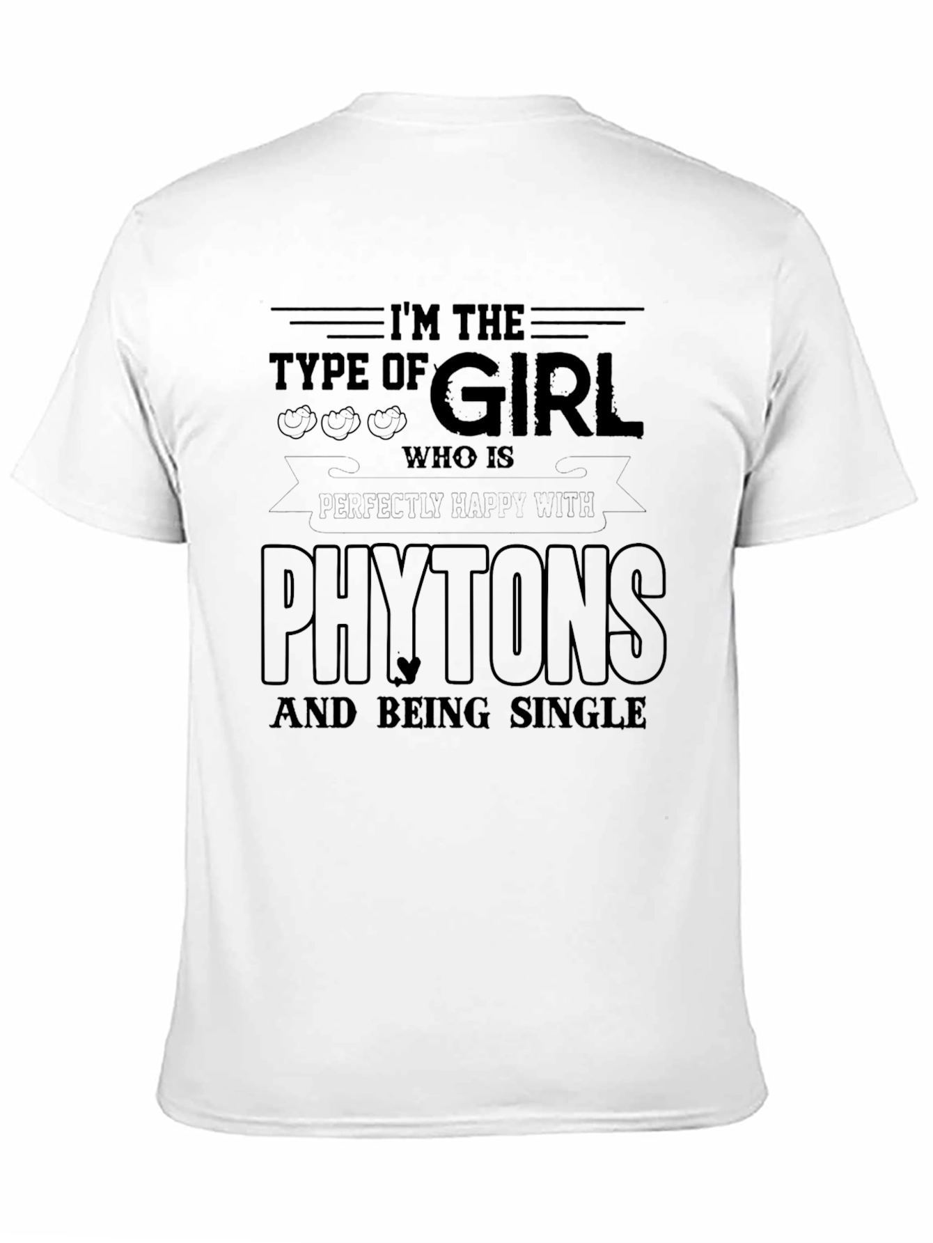 Black I'm the Type of Girl Who is Perfectly Happy with Phytoons view 11