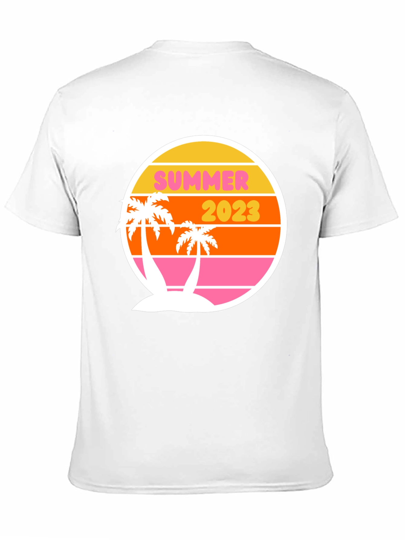 Black Summer 2023 Retro Palm Tee view 11