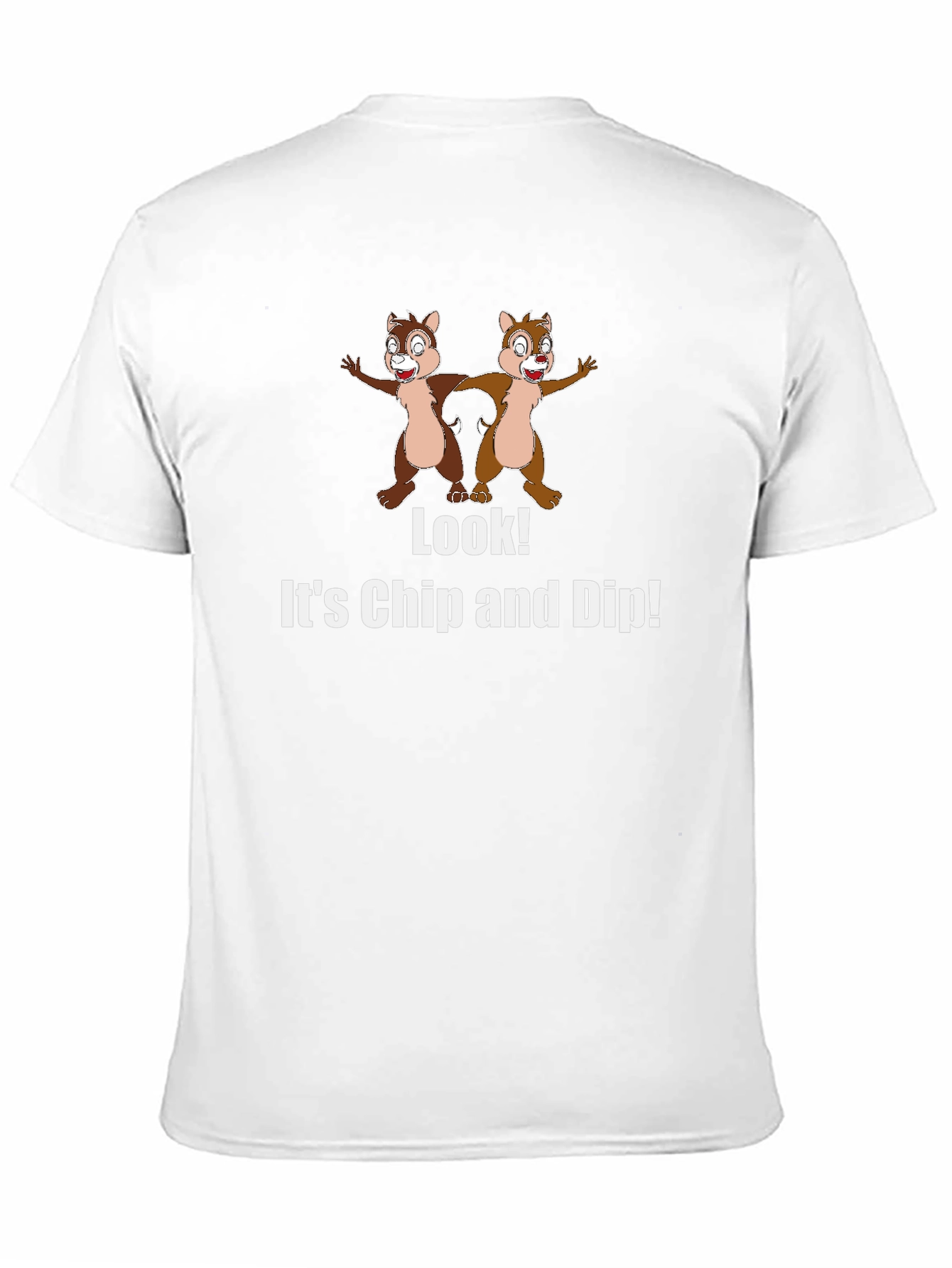 Chip and Dip T-Shirt - Cartoon Graphic Tee - 11