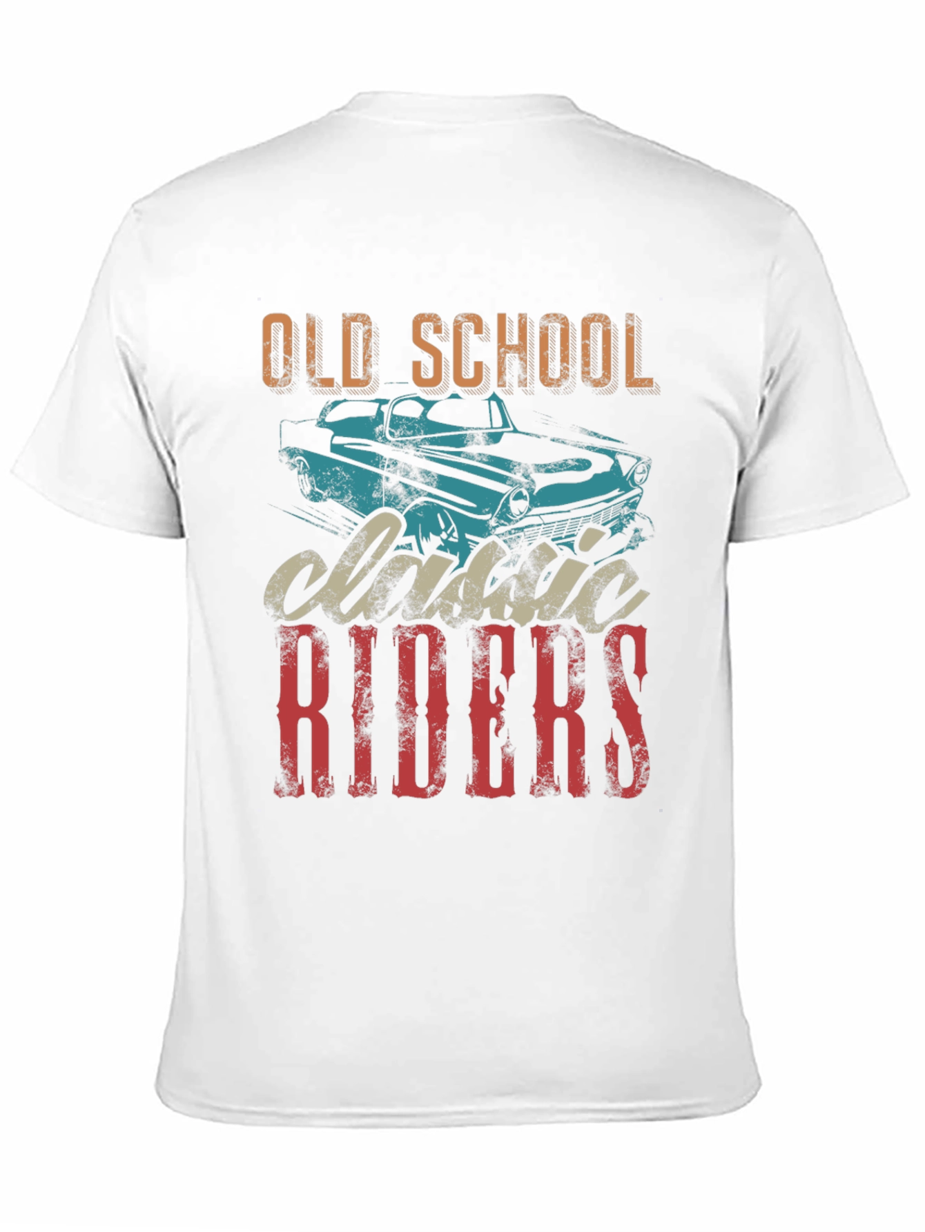 Black Old School Classic Riders Graphic Tee view 11
