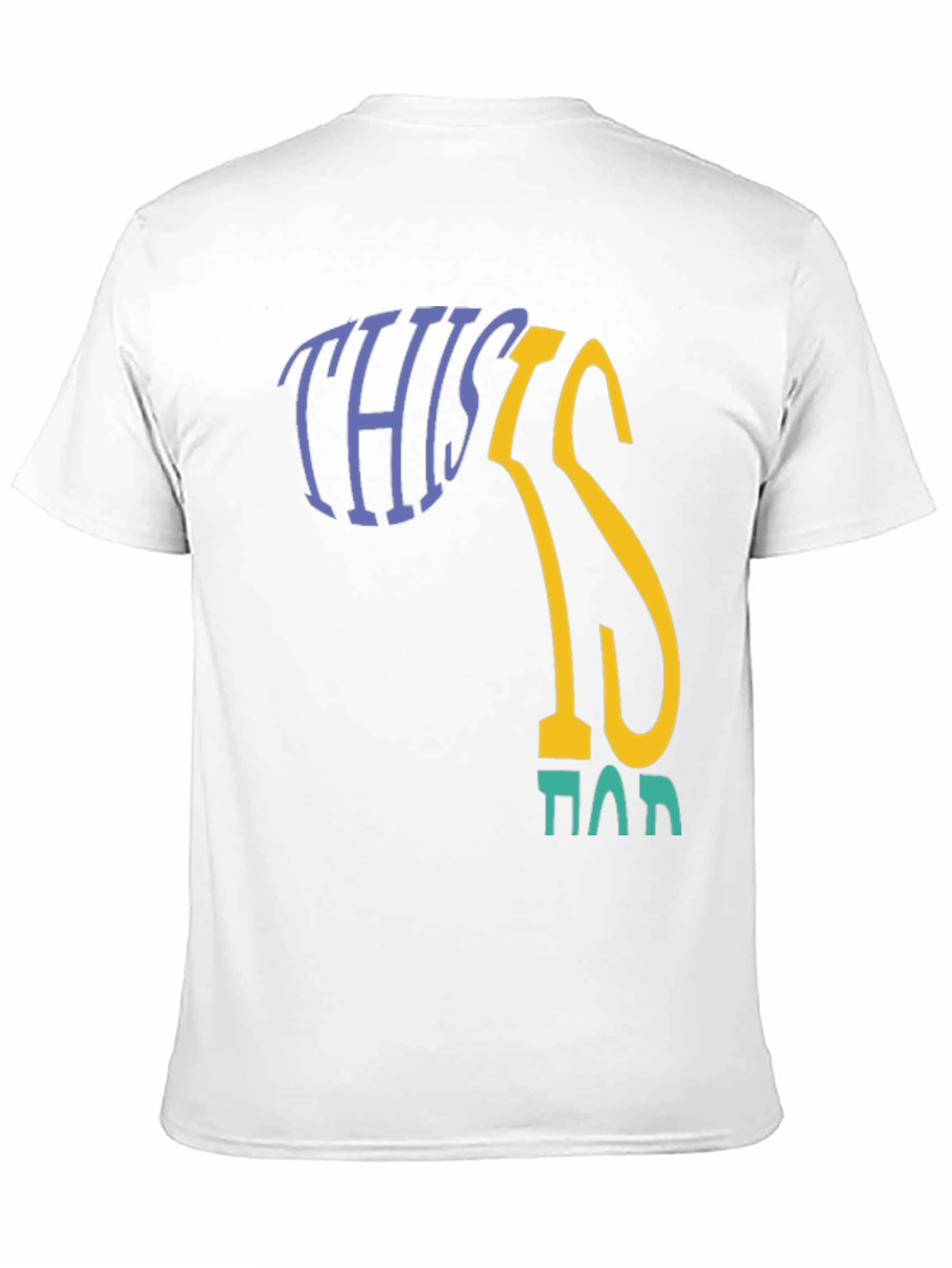 Black Unique Graphic T-Shirt - This is Rad view 11