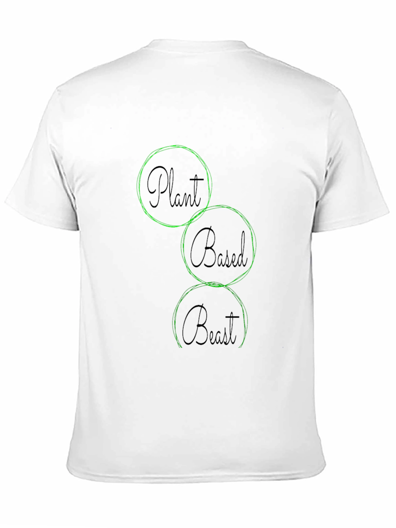 Black Plant Based Beast Graphic T-Shirt view 11