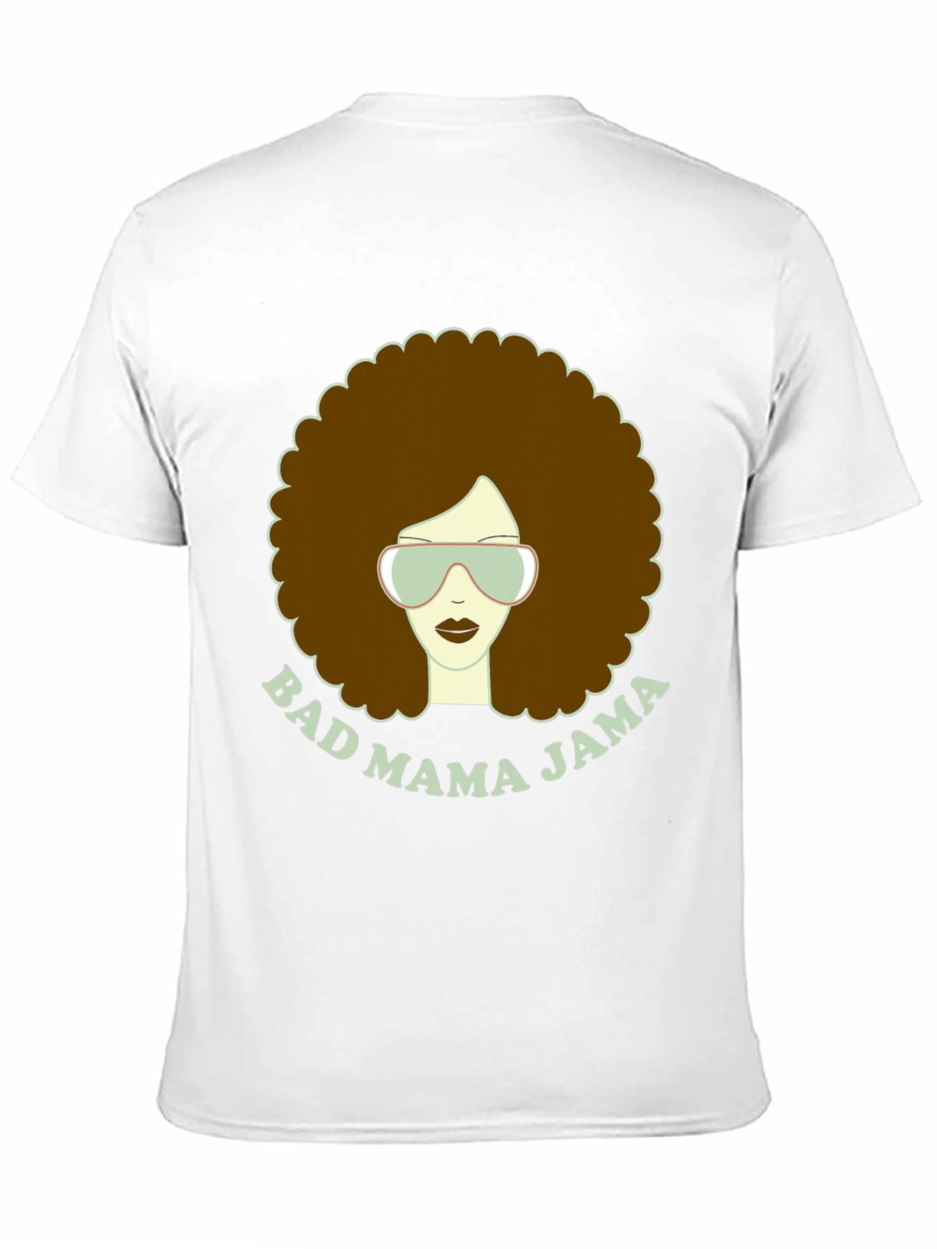 Black Bad Mama Jama Graphic T-Shirt view 11