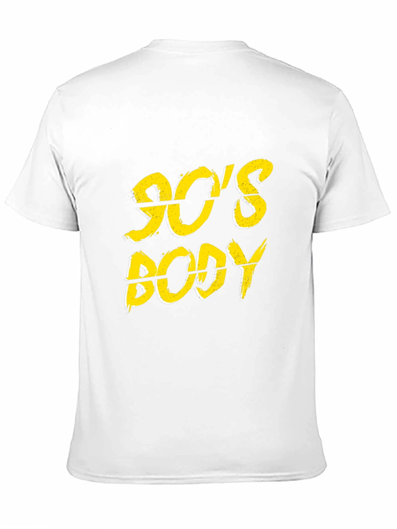 Black 90's Body Graphic Print Black T-Shirt view 11