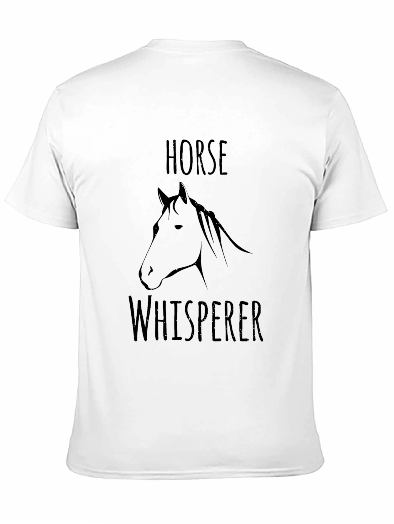Black Horse Whisperer Black Graphic Tee - Men's Short Sleeve view 11