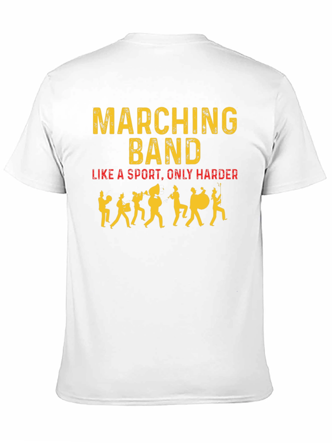 Black Marching Band T-Shirt - Like a Sport, Only Harder view 11