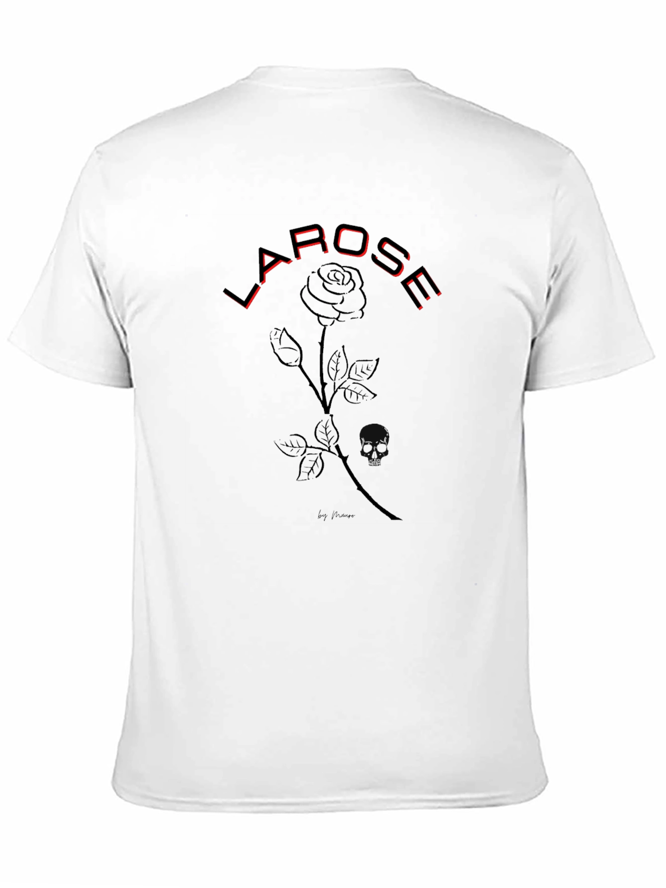 Black La Rose Graphic T-Shirt - Black view 11