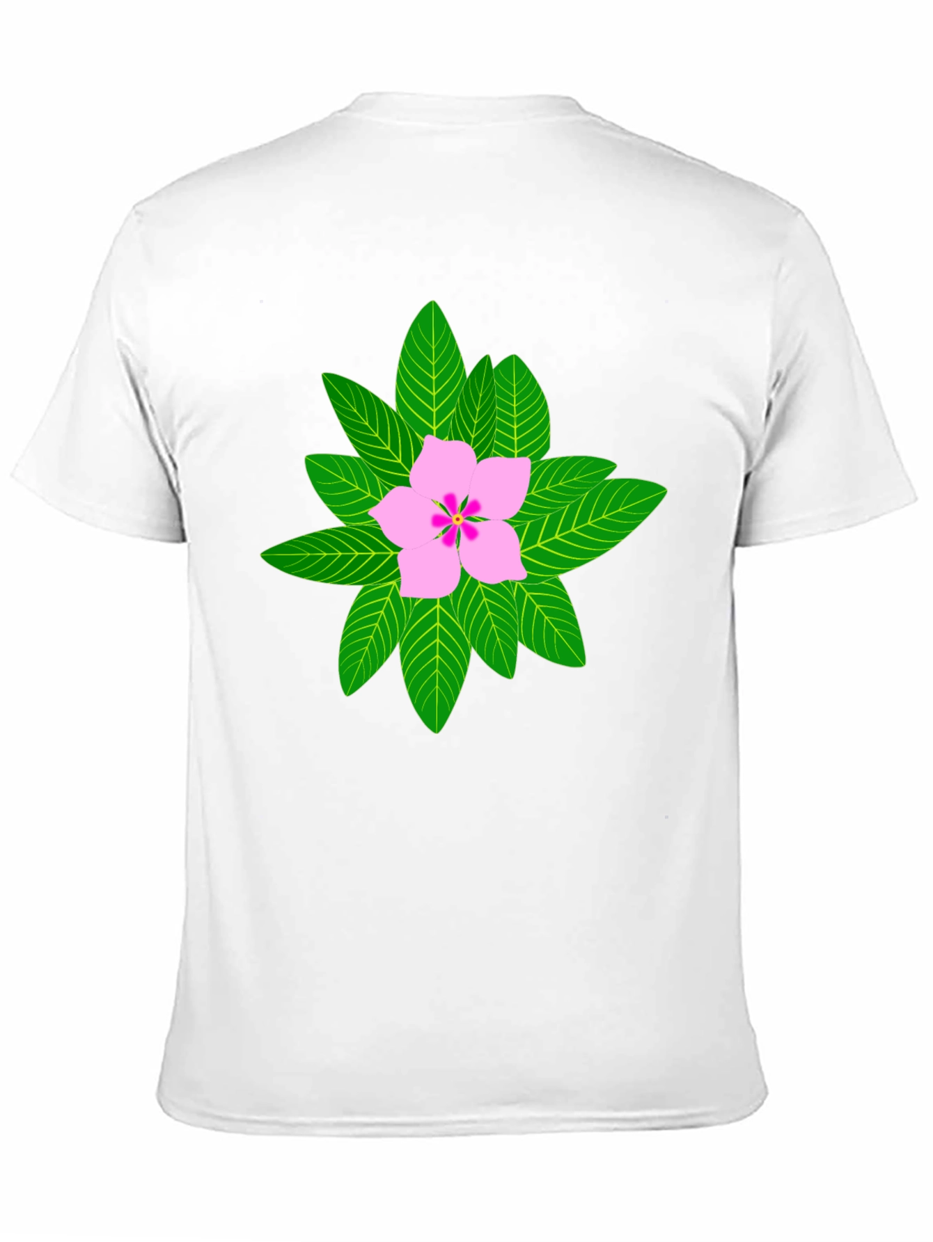 Black Floral Print T-Shirt - Black Cotton Blend view 11