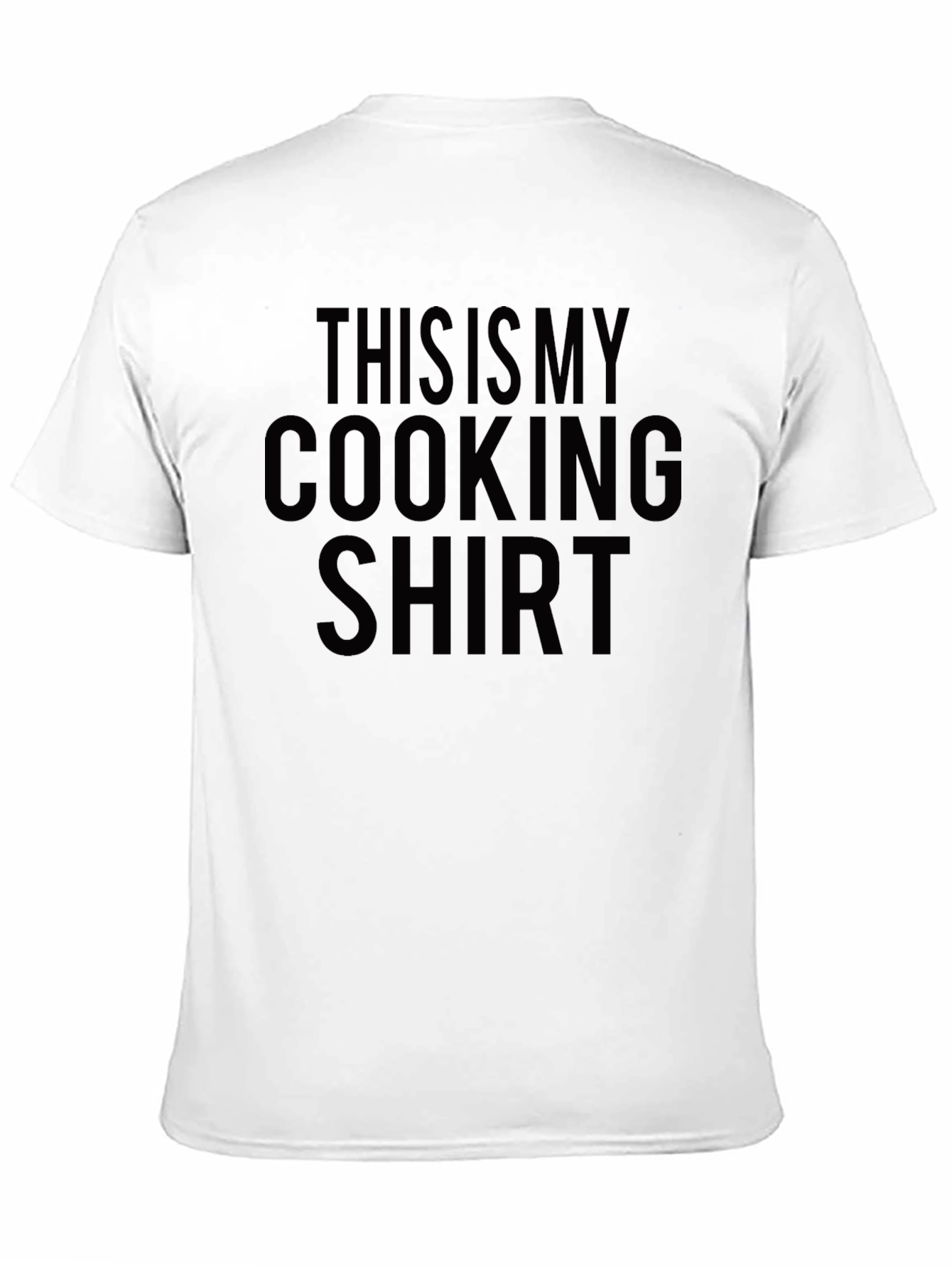 Black This Is My Cooking Shirt - Funny Chef T-Shirt view 11