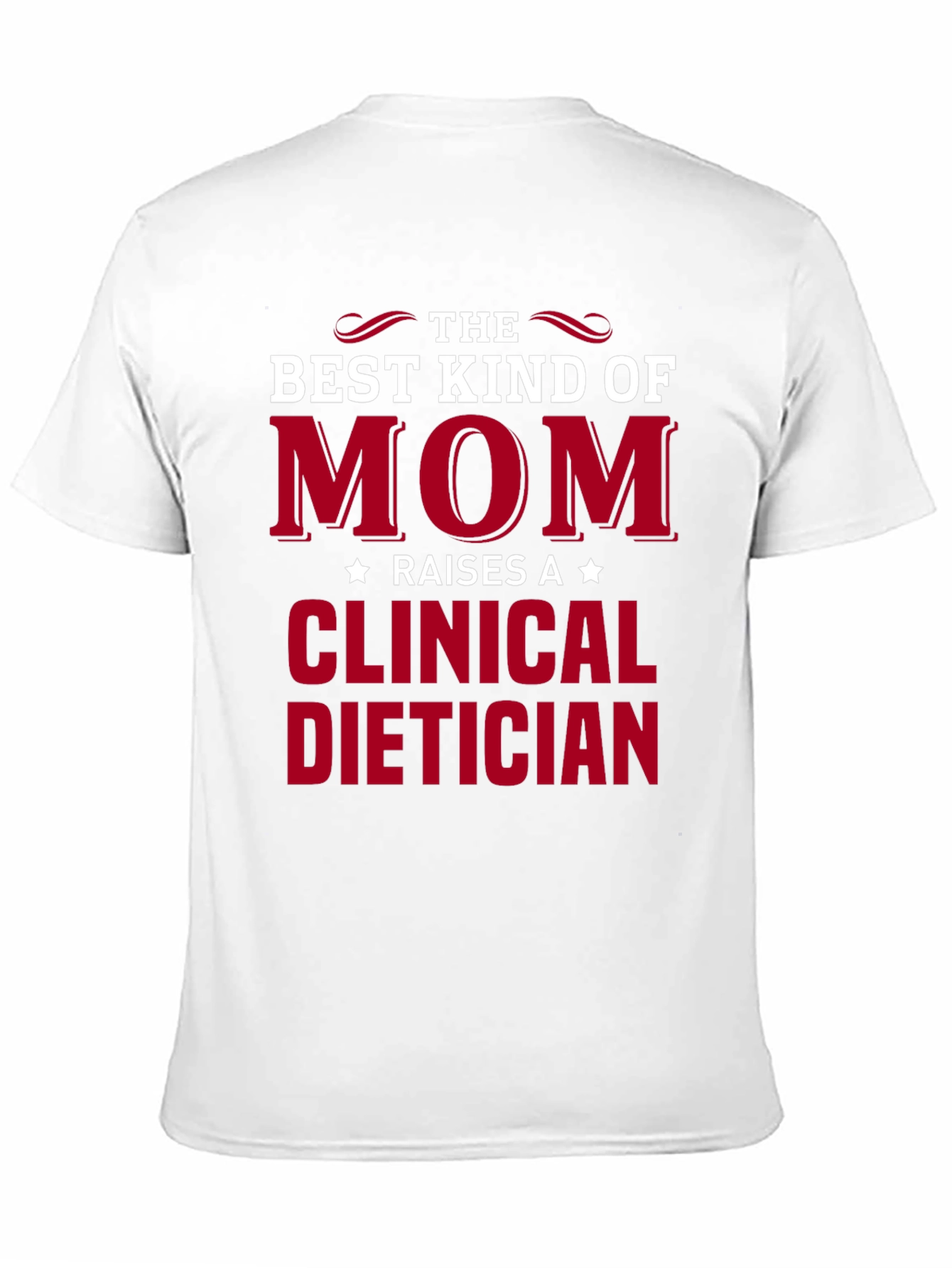 Black Best Kind of Mom Clinical Dietician T-Shirt view 11