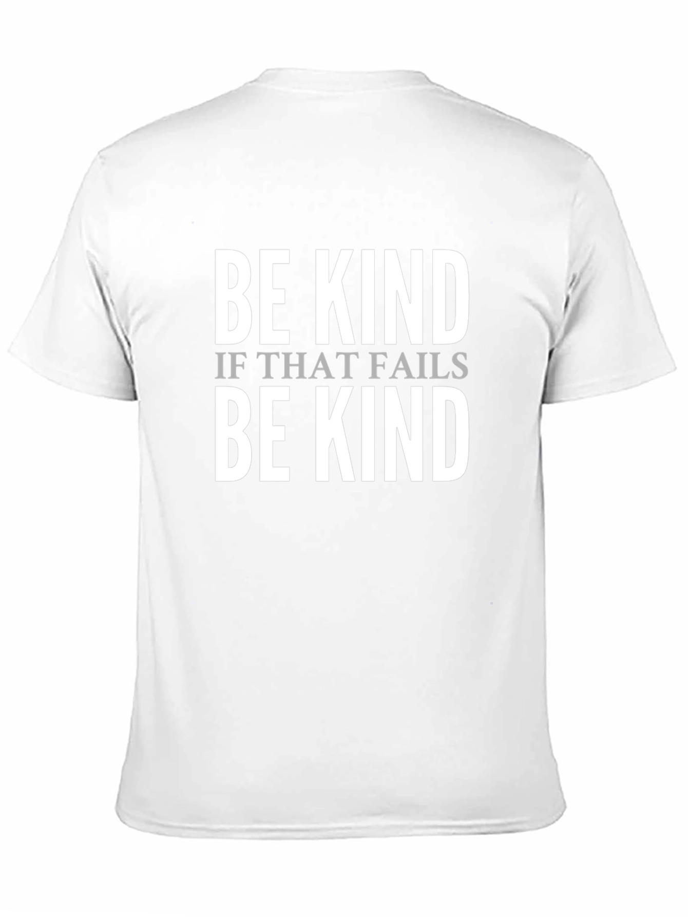 Black Be Kind Graphic T-Shirt - Motivational Message view 11