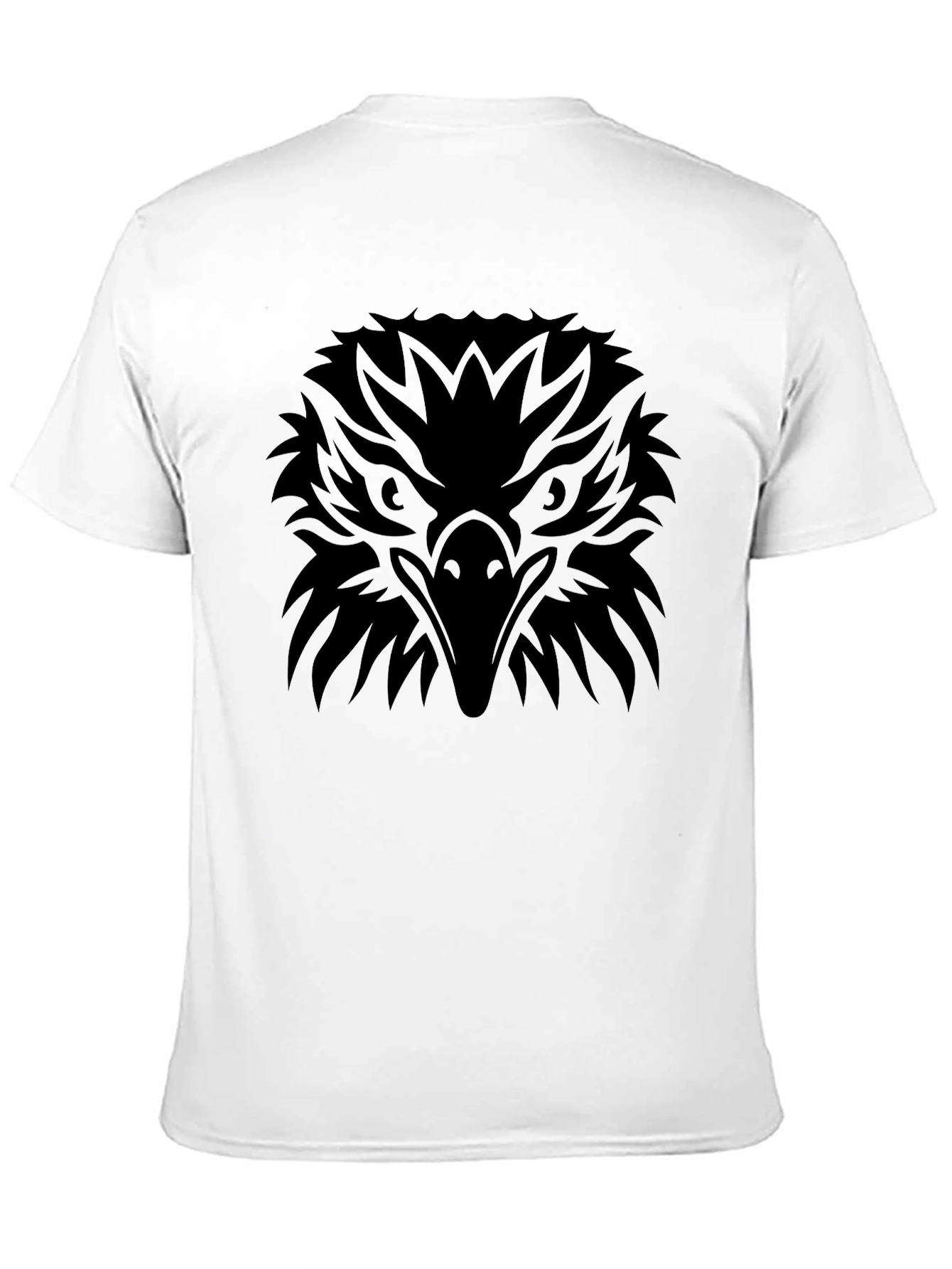 Black Eagle Graphic Tee - Men's Black T-Shirt view 11