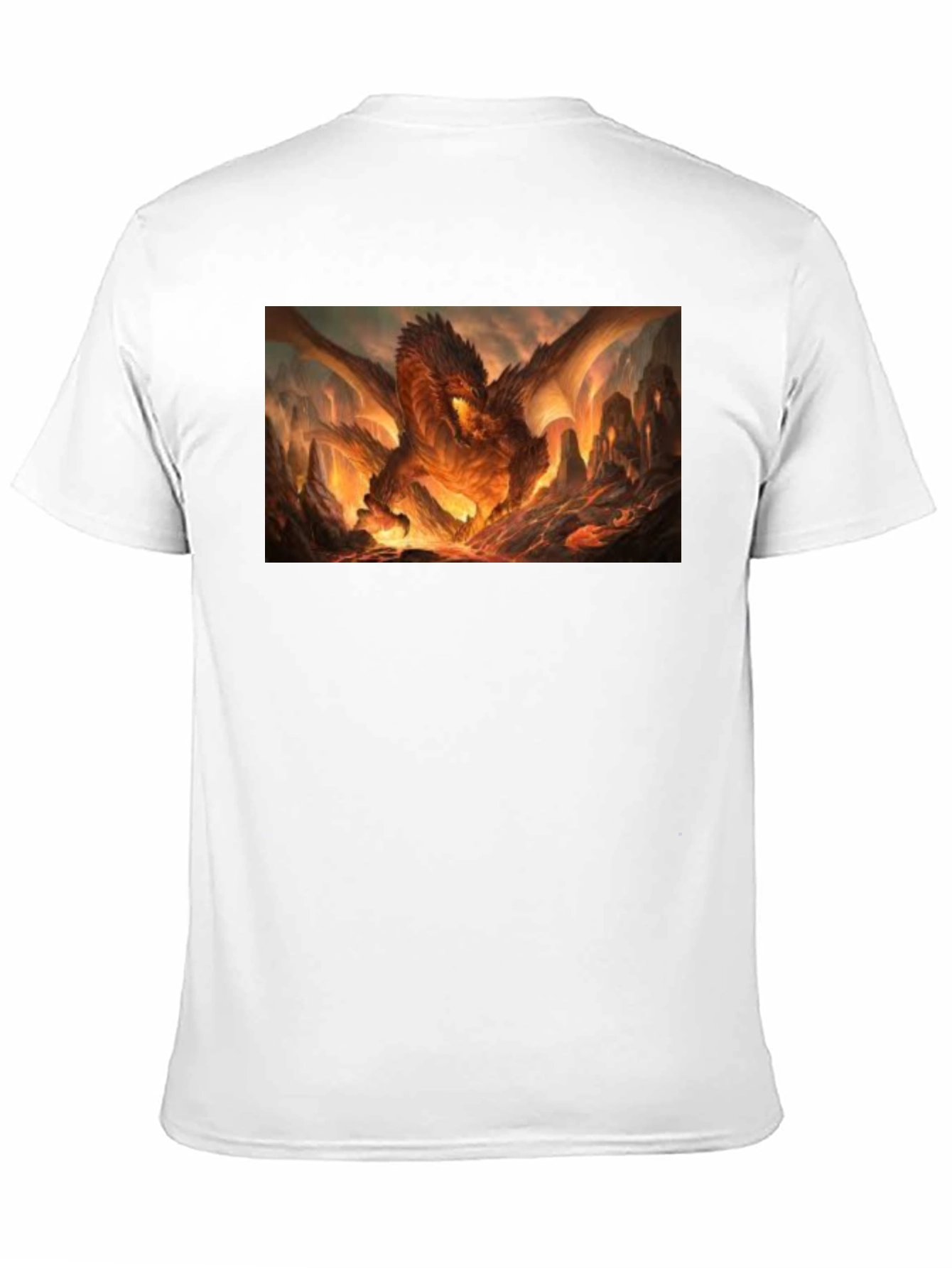 Black Fiery Dragon T-Shirt - Unleash the Beast Within! view 11