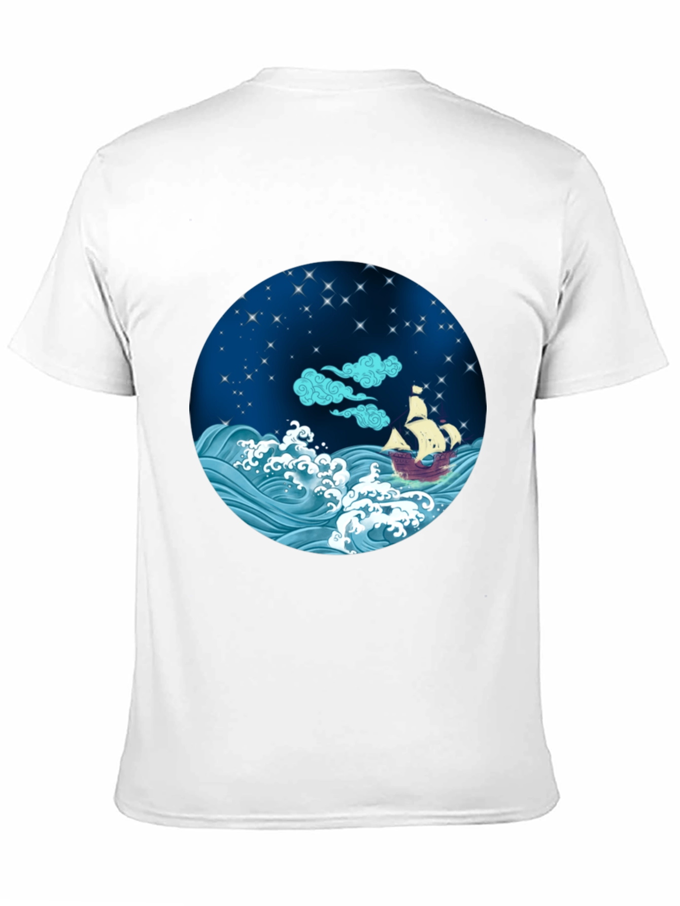 Nautical Night T-Shirt - Sea Adventure Tee - 11